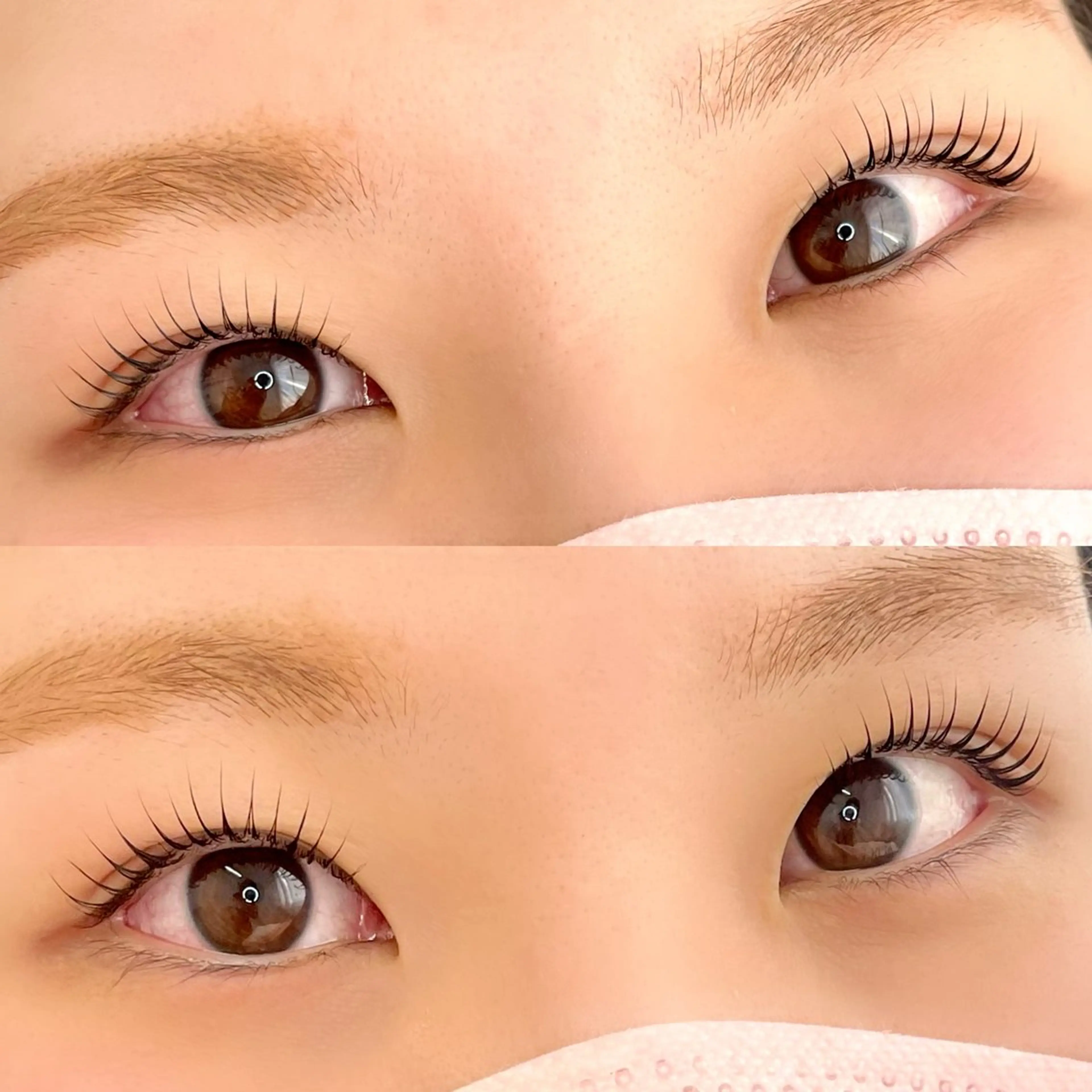 メンズ マツエク・マツパ アイブロウ マツパ Le'afirst 大阪梅田所属・Le'a first ‎🤍店長yuukaのマツエク・マツパデザイン