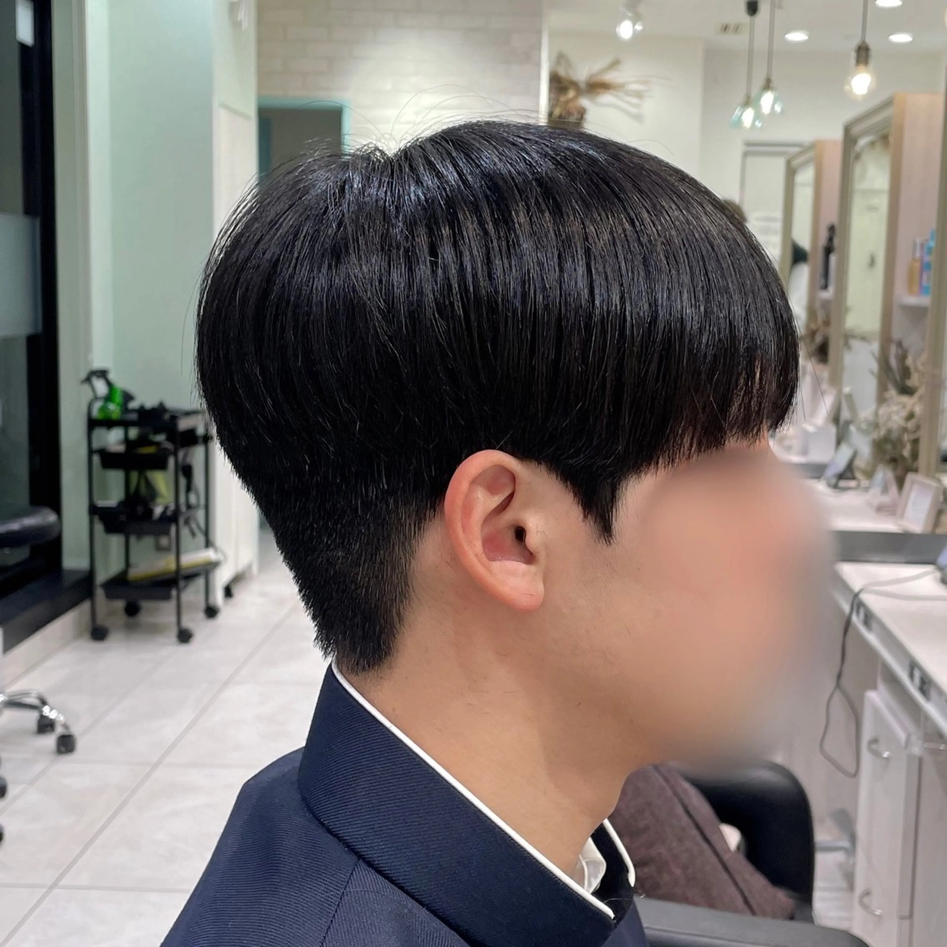 ショート ヘアアレンジ メンズ キッズ カット ヘアセット パク・ボミン小野リエ 韓国ハーフ🦊のヘアスタイル