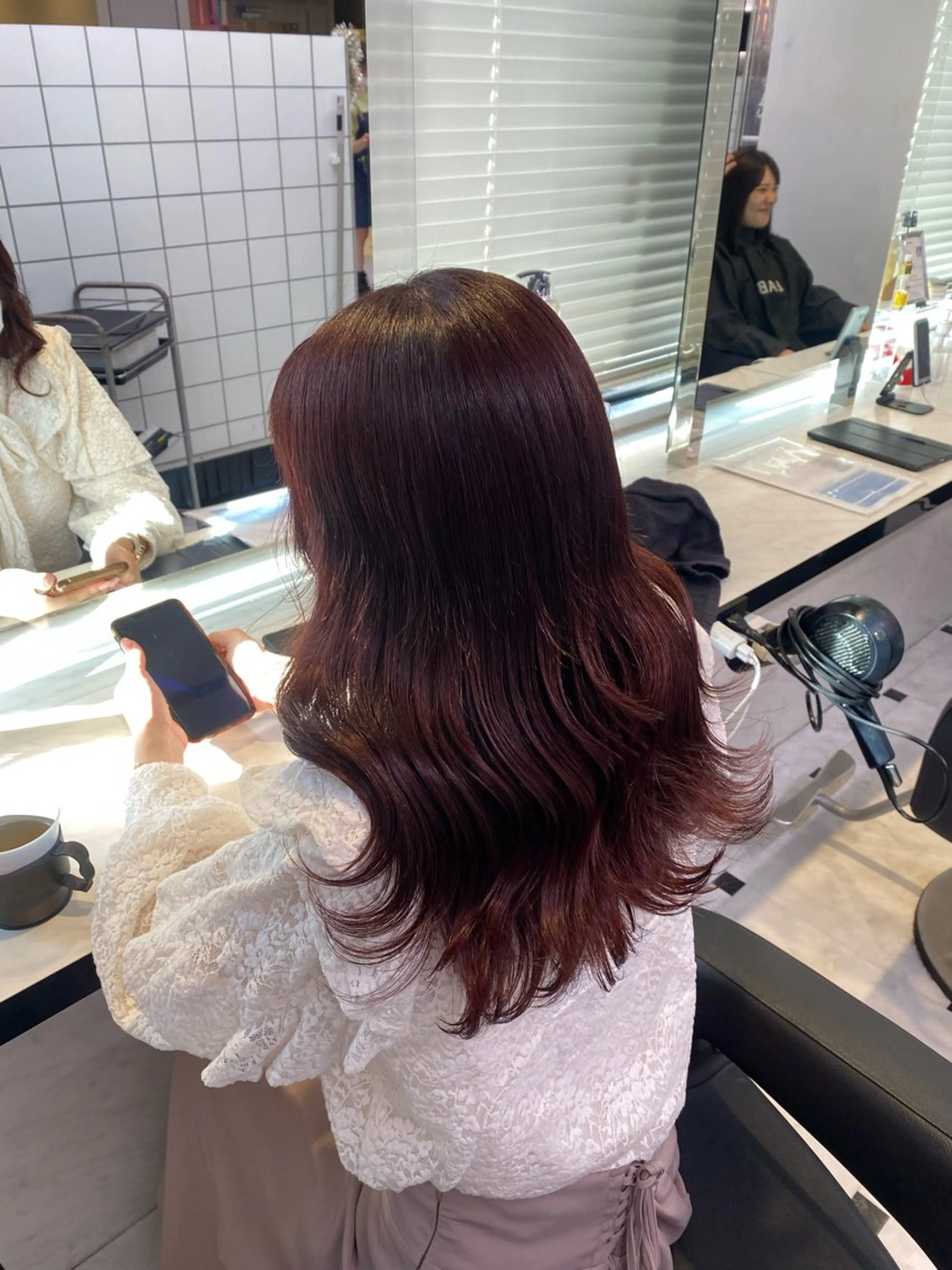 カラー ヘアカラー ♥️韓国/ガーリー 暖色misa♥️のヘアスタイル