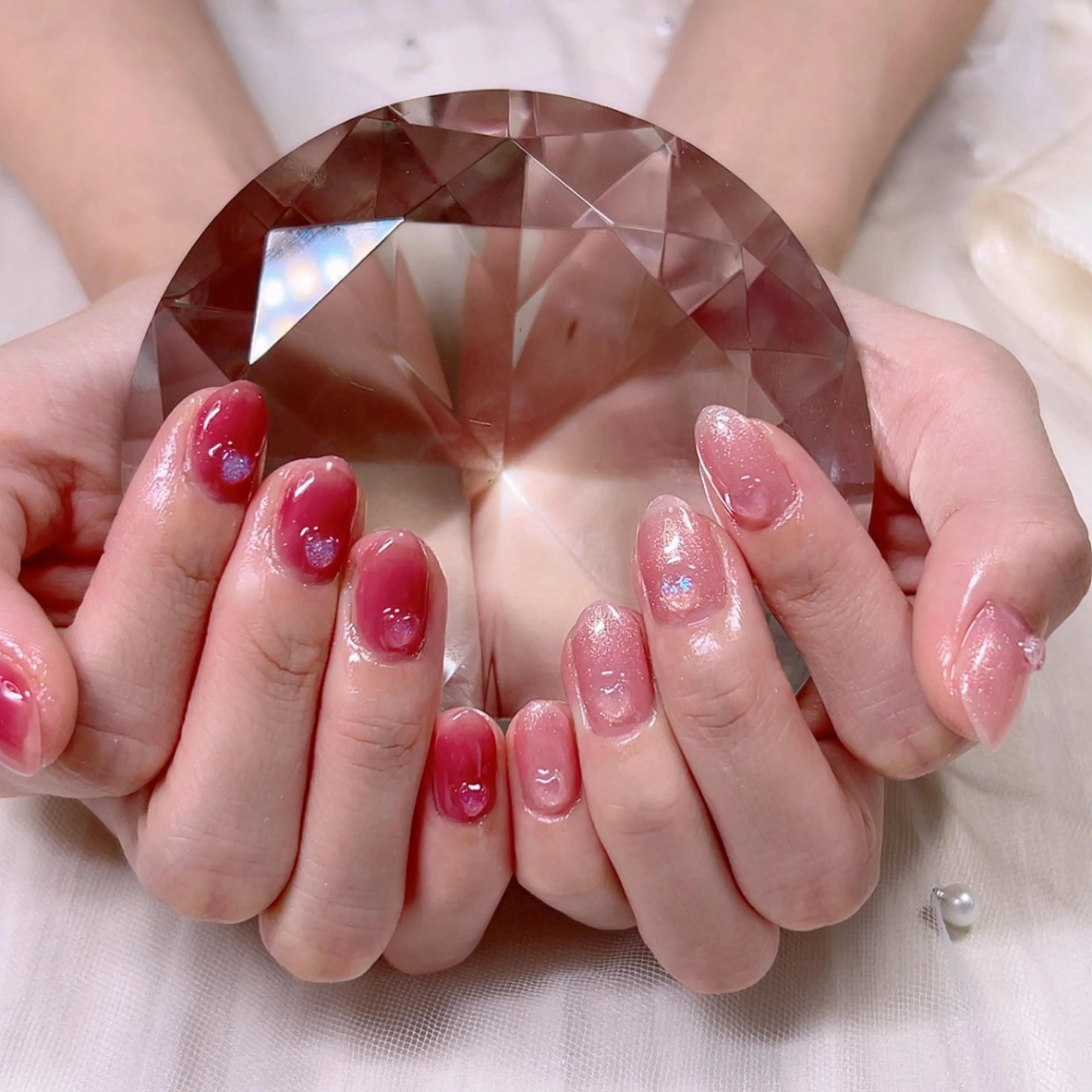 ネイル べっ甲ネイル オフィスネイル シンプルネイル Cute Tips nailのネイルデザイン