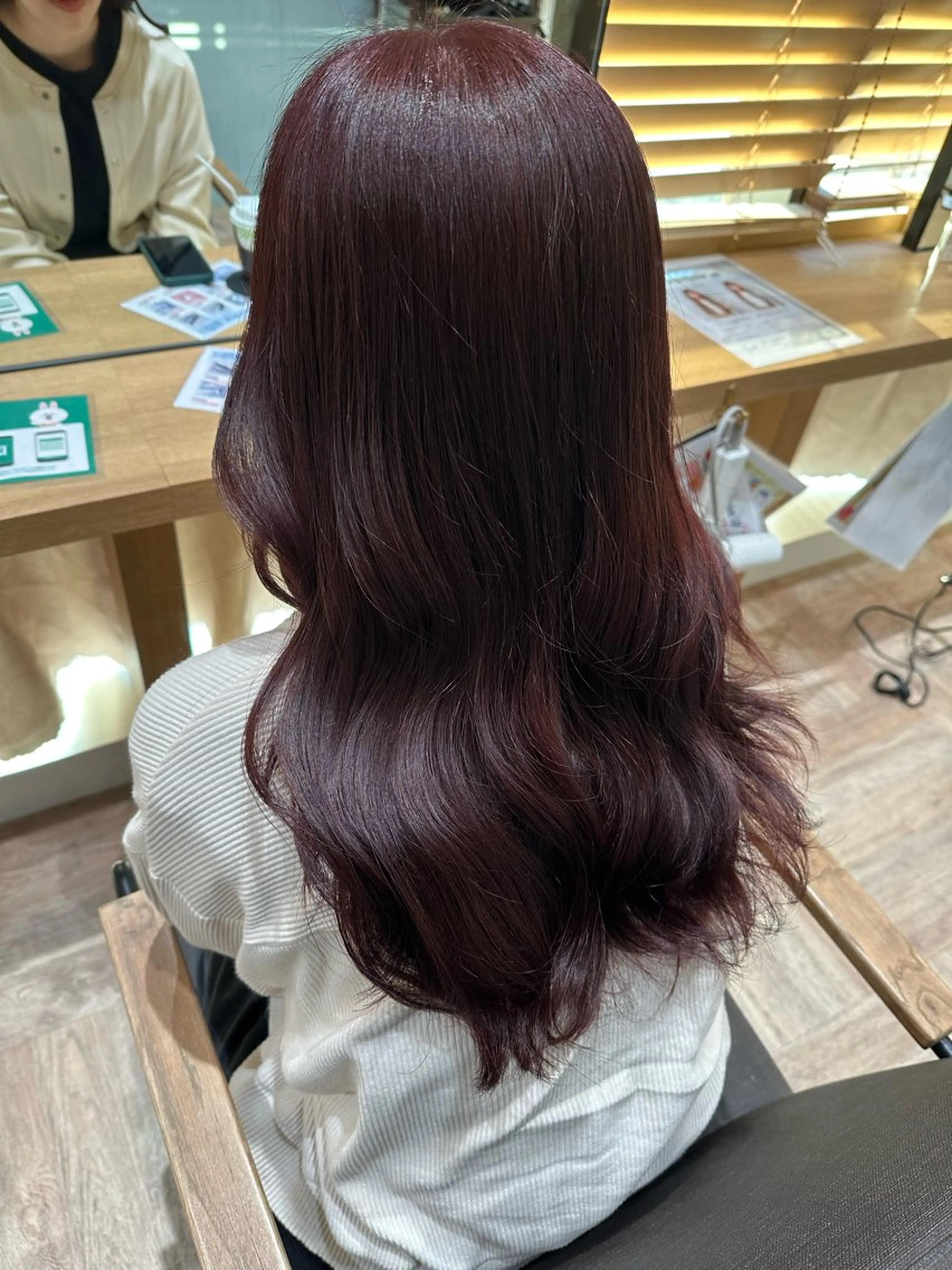 ロング カラー カット ヘアカラー 髪質改善・艶カラー 加茂瑞希のヘアスタイル