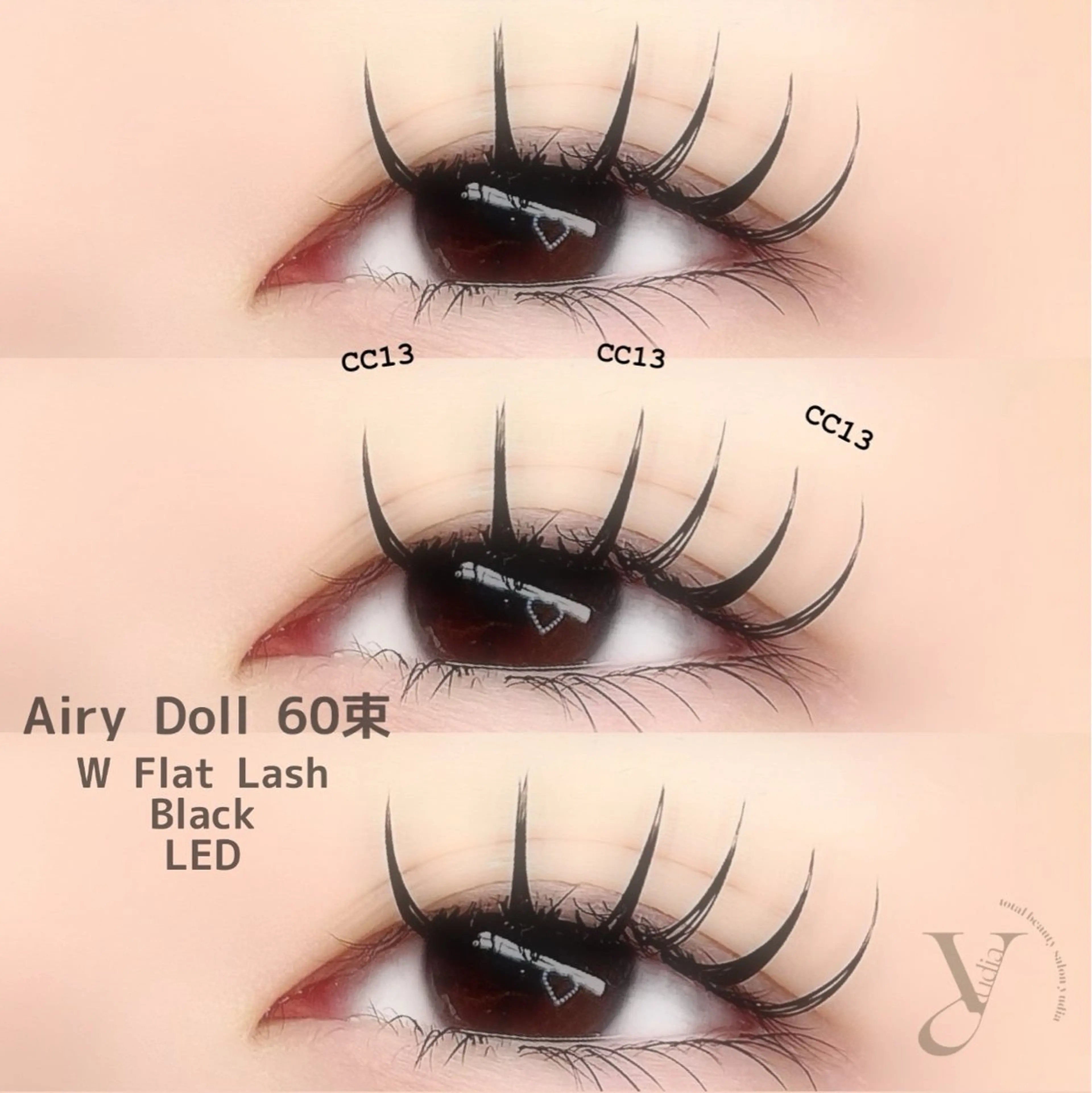 マツエク・マツパ フラットラッシュ マツエク 𝐧𝐞𝐨𝐧新宿 ❤️𝐀𝐲𝐚のマツエク・マツパデザイン