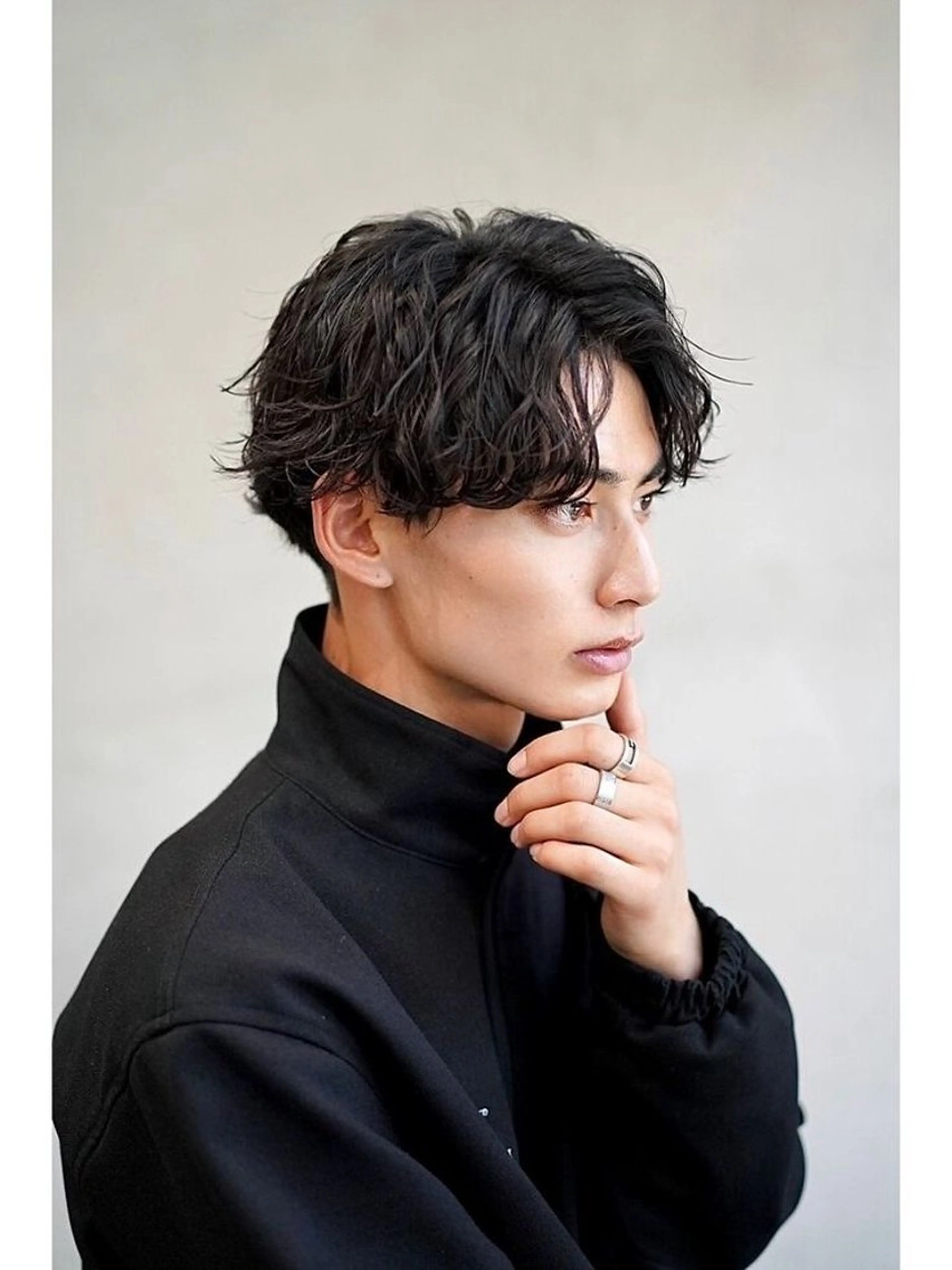 メンズ メンズパーマ 脇野 茉優のヘアスタイル