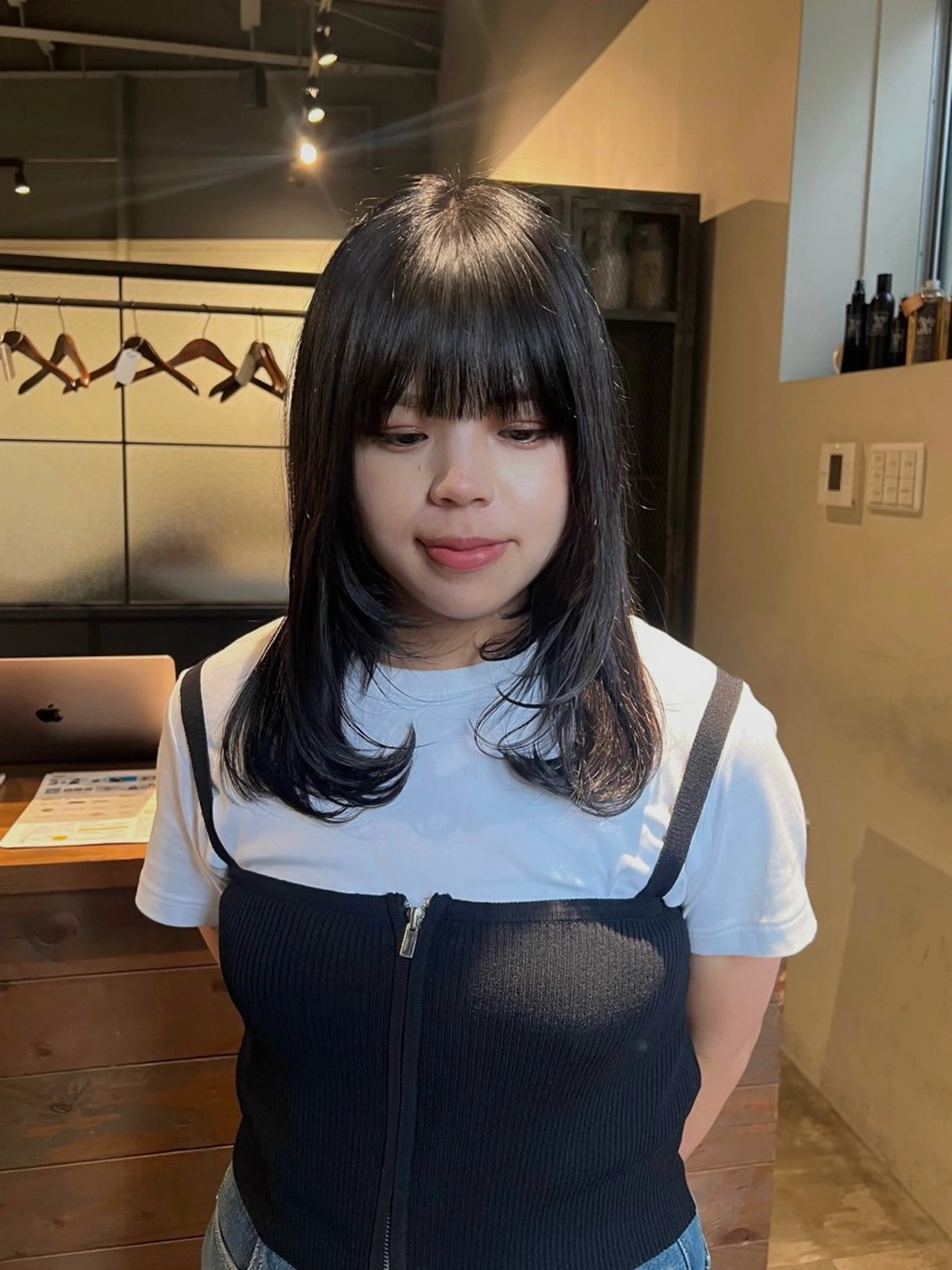 ロング ヘアカラー the hinc所属・miyu /大阪 /レイヤーカットのヘアスタイル