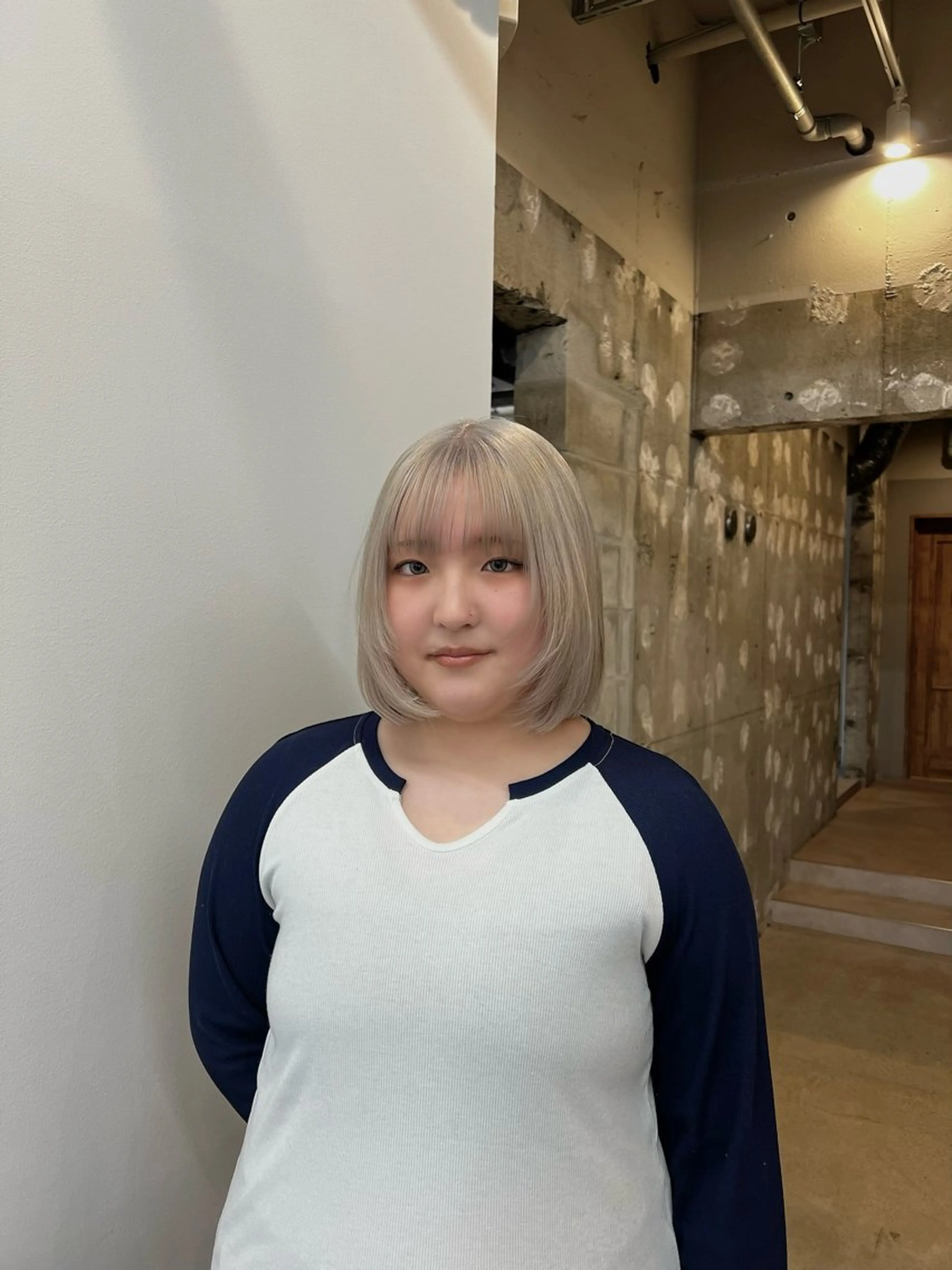 ショート カラー ブロンド ホワイトブロンド ヘアカラー トリートメント SYS by fit /HONOKAのヘアスタイル