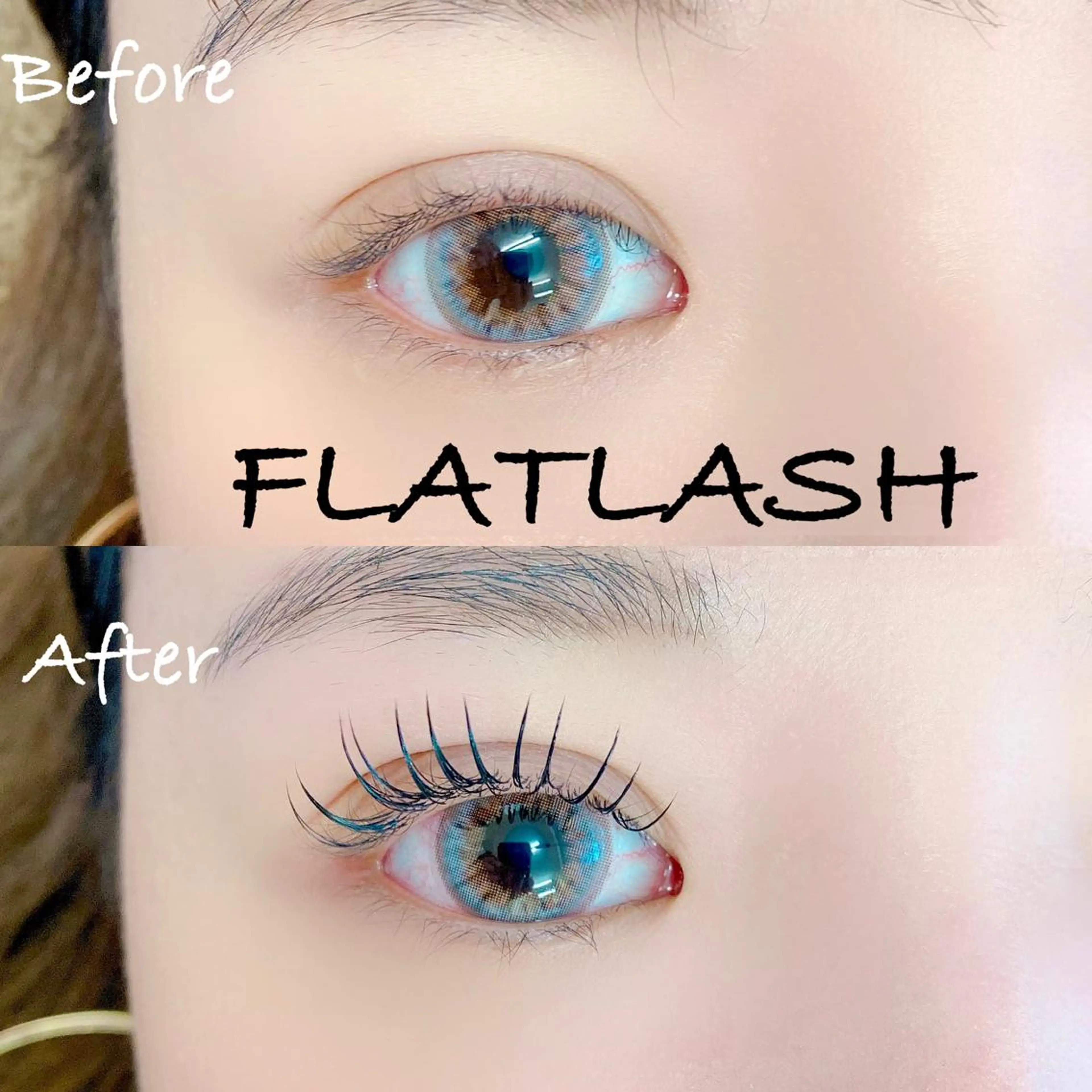 マツエク・マツパ フラットラッシュ マツエク Pono所属・Pono 心斎橋のマツエク・マツパデザイン