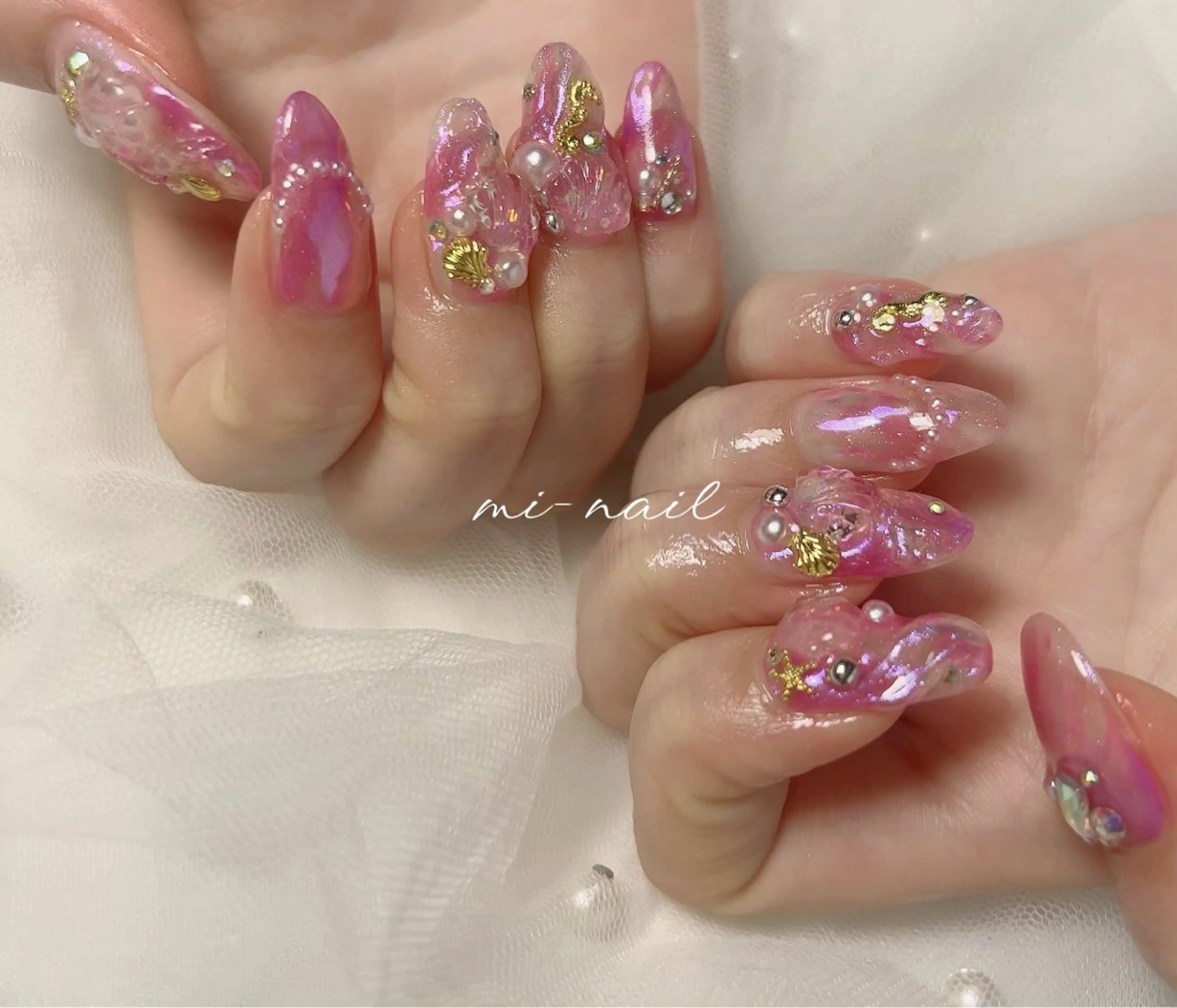 ネイル ハンドネイル ..mi_nail..所属・..mi-nail ..のネイルデザイン