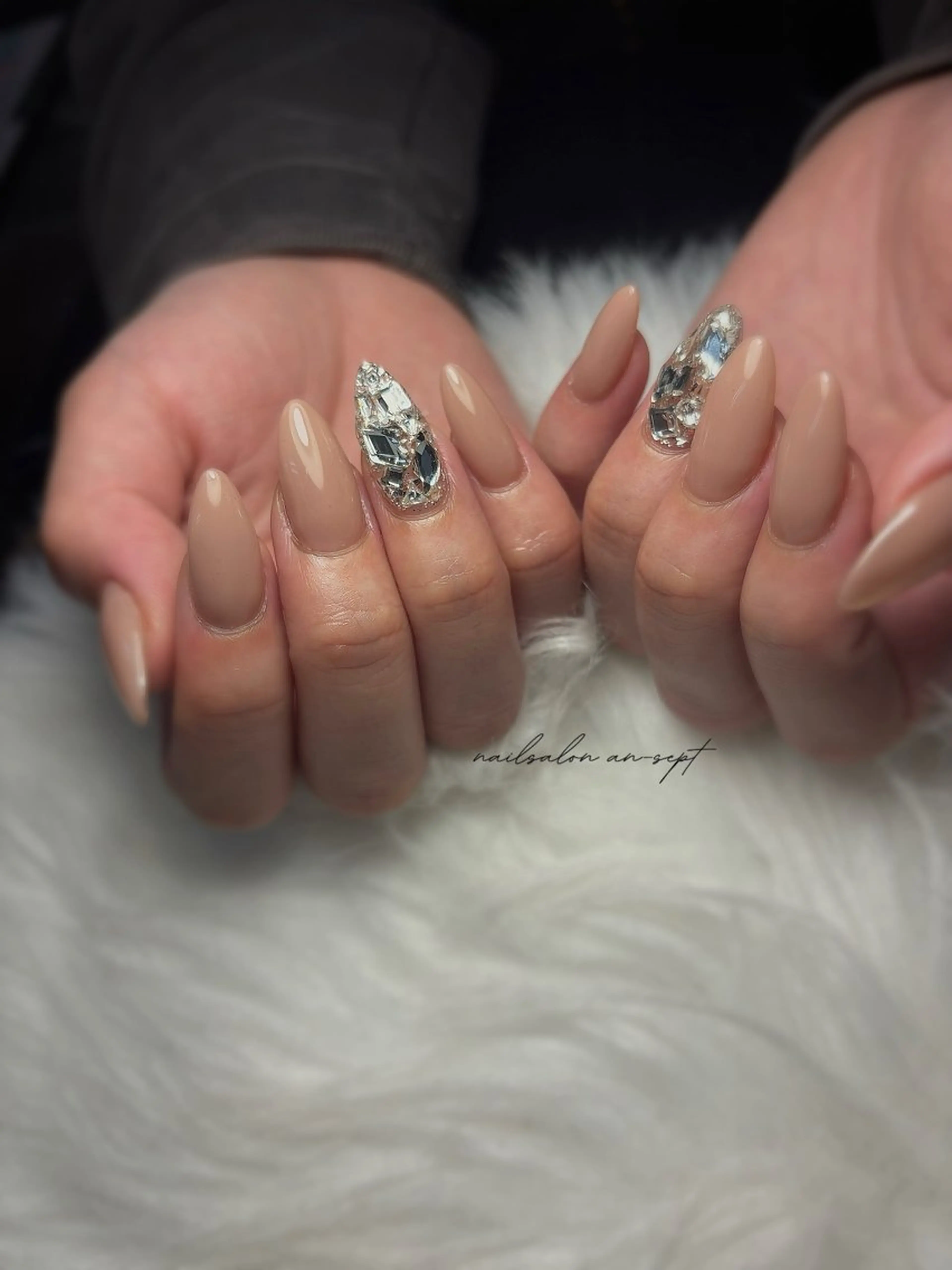 ミディアム ハンドネイル nailsalonan-SEPT.所属・nail salon an-SEPT.のネイルデザイン