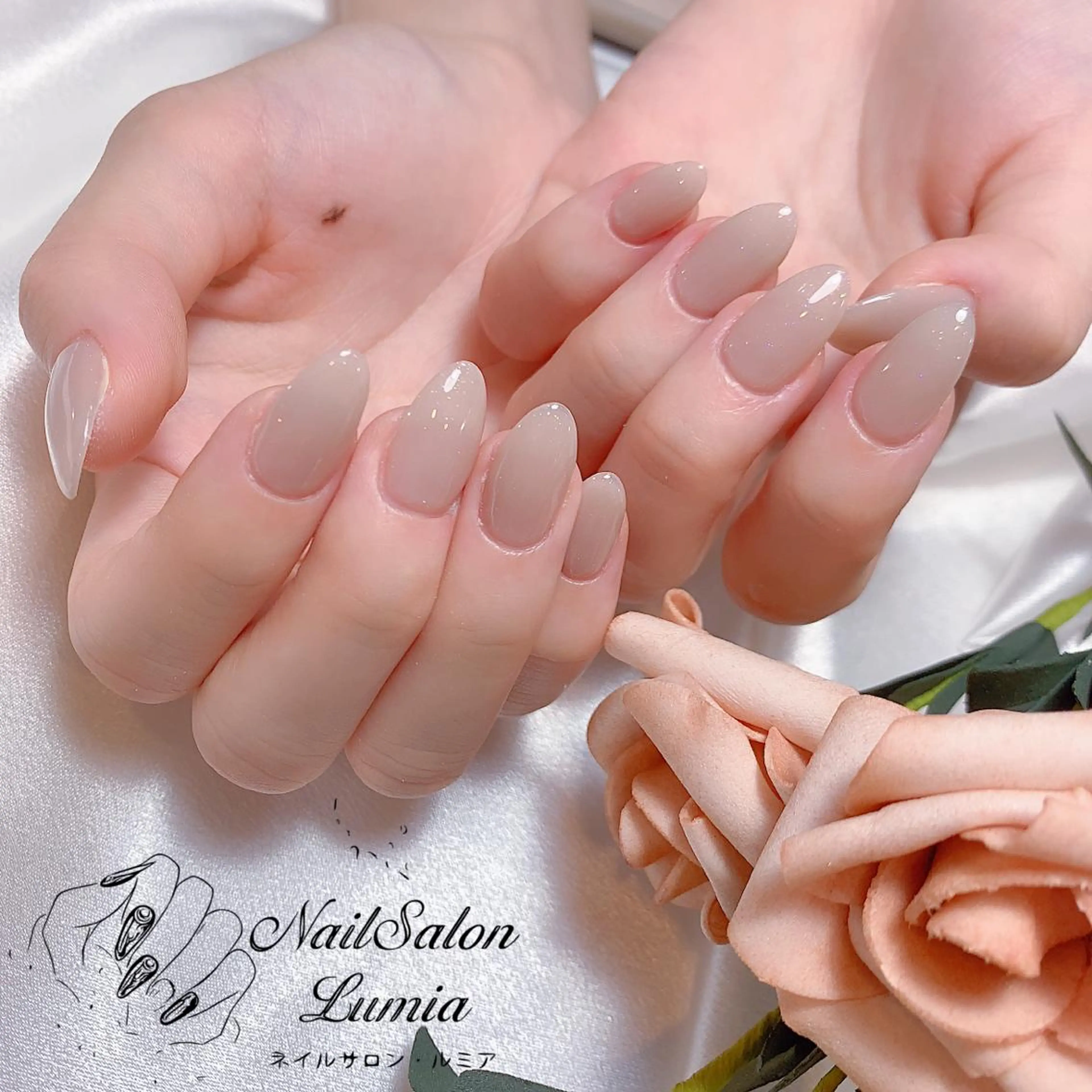 ネイル ハンドネイル ネイルサロン ルミア Lumia 店長のネイルデザイン