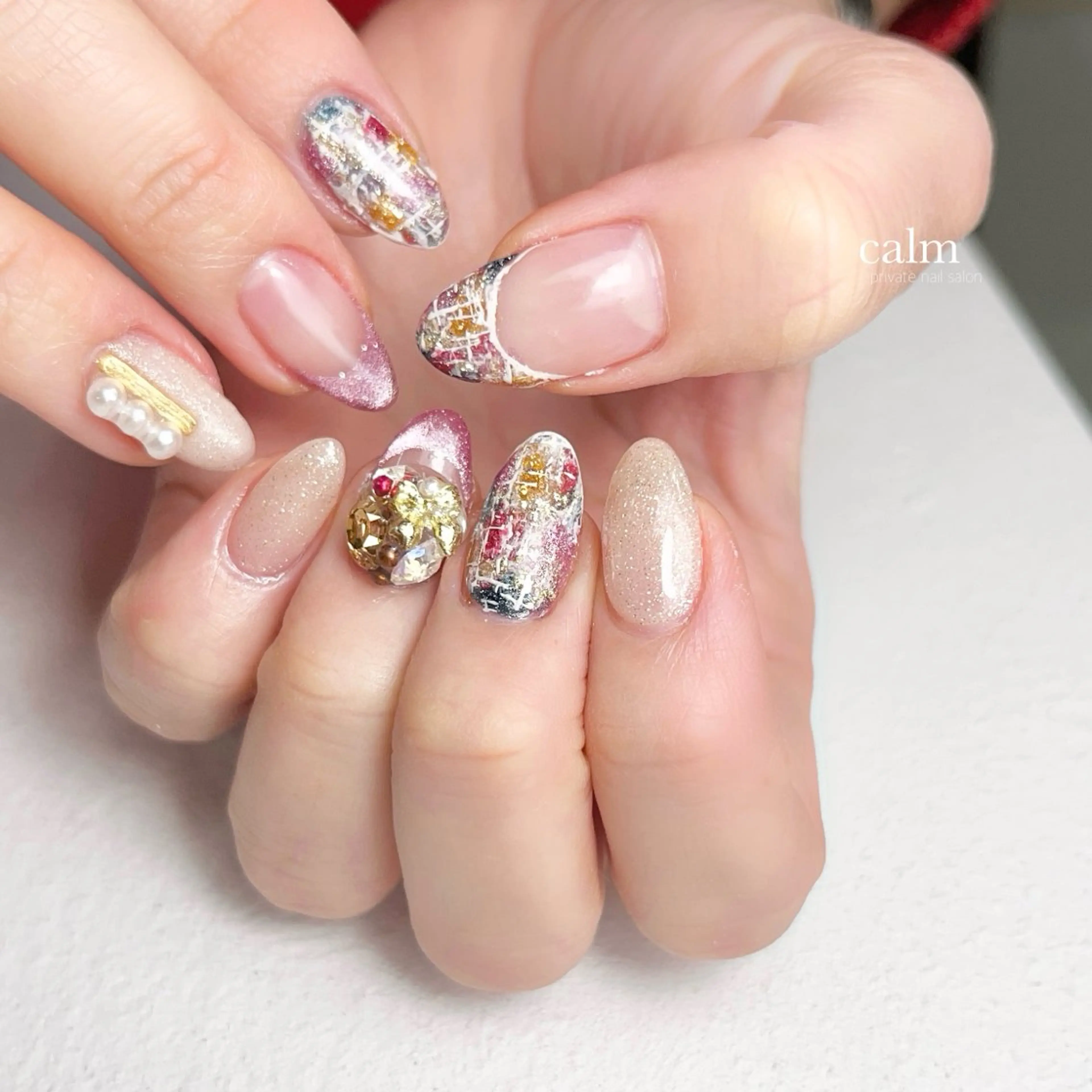 ネイル ハンドネイル calm 〔ｶｰﾑ〕のネイルデザイン