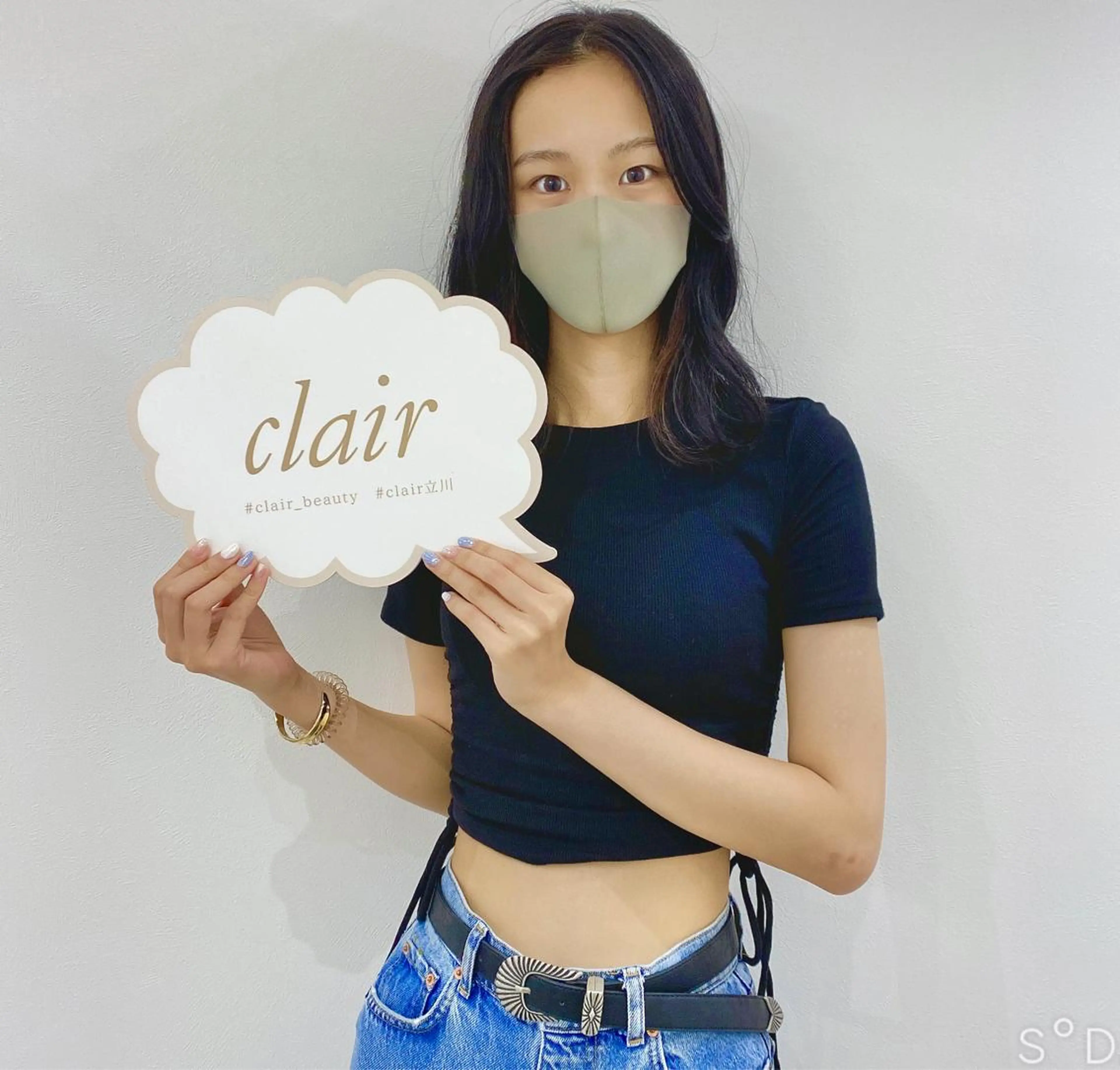 ミディアム パーマ メンズ キッズ ネイル マツエク・マツパ アイブロウ メンズ韓国風 韓国風マツエク 韓国風ヘア 小顔カット 韓国ネイル clair立川店所属・PRSSS立川 matsudaのエステ・リラクイメージ