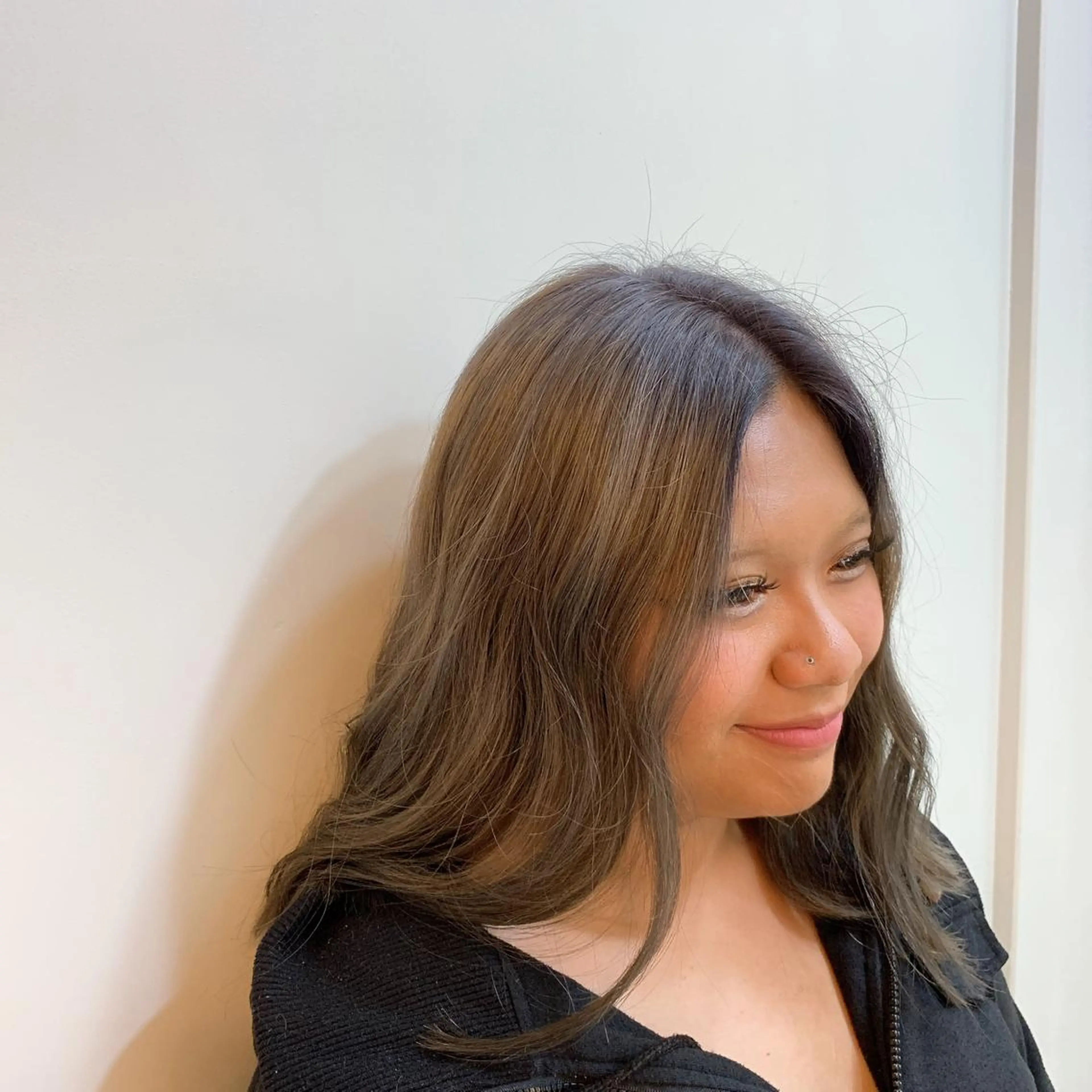 ロング ハイライト ami所属・野口 凌のヘアスタイル