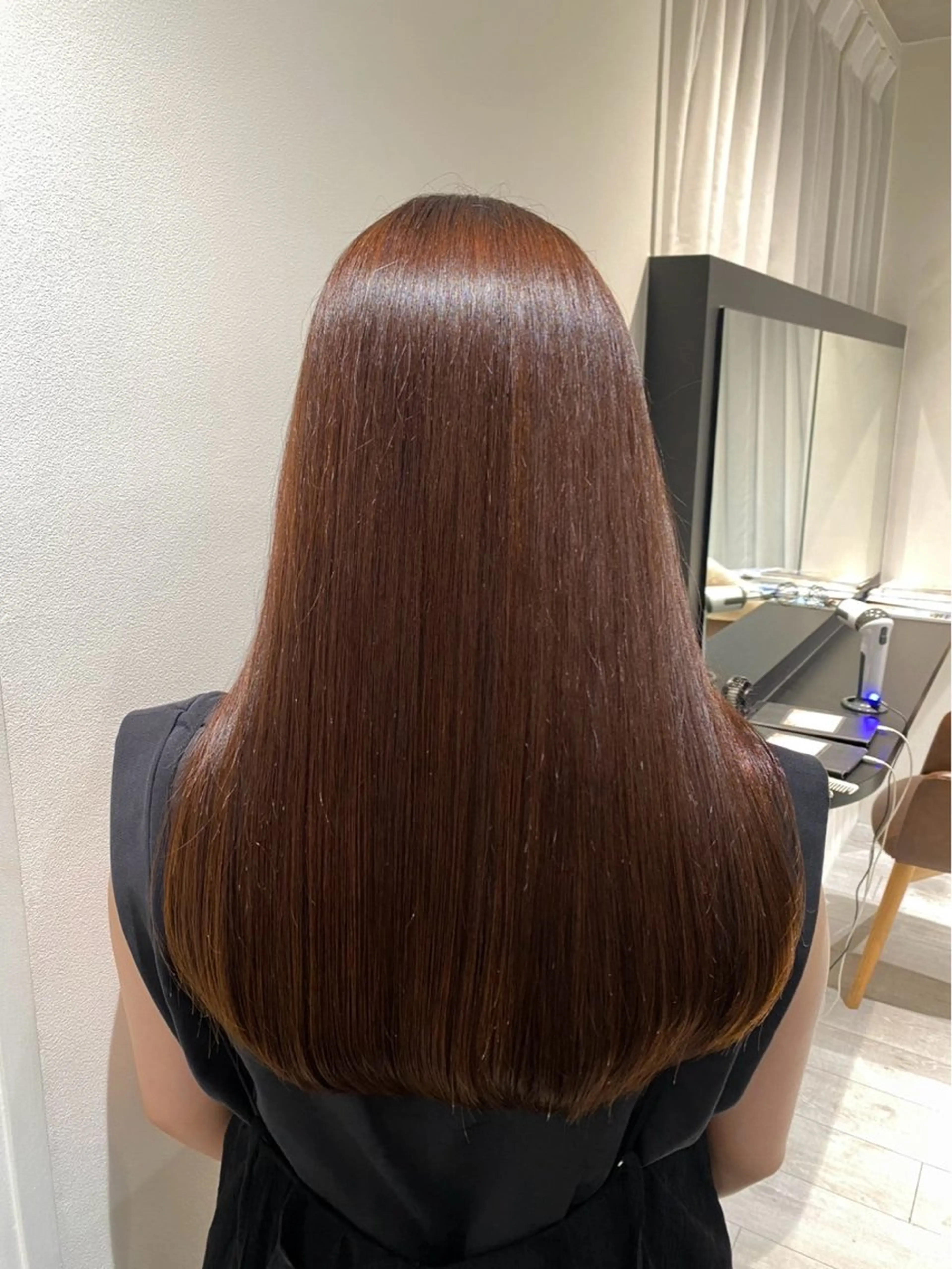 ロング カット 縮毛矯正 トリートメント Lit.自由が丘(SENJYU自由が丘)所属・【髪質改善/美髪】 ⭐️川嶋 陸央⭐️のヘアスタイル