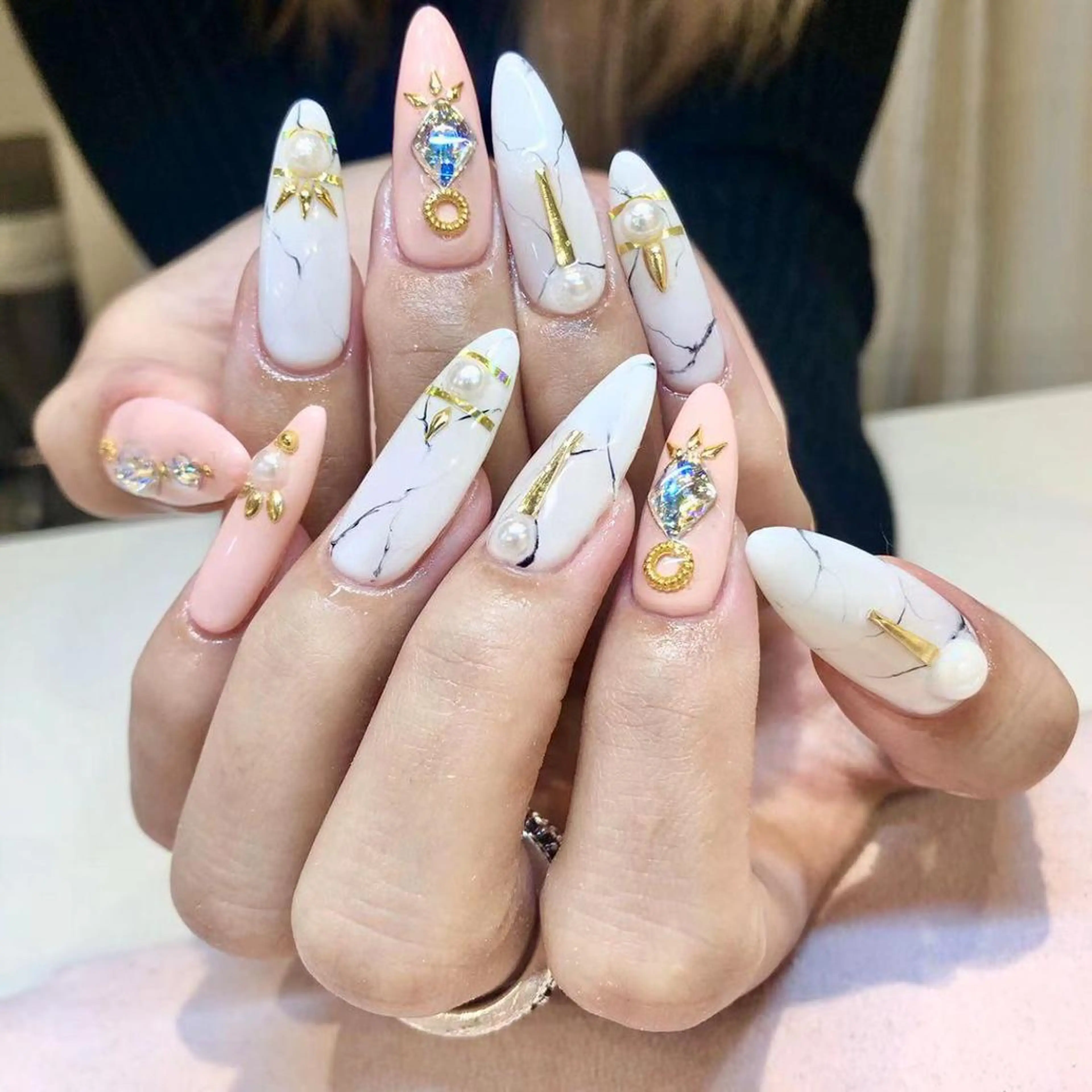 ネイル 長さだし専門店 M2　rikaのネイルデザイン