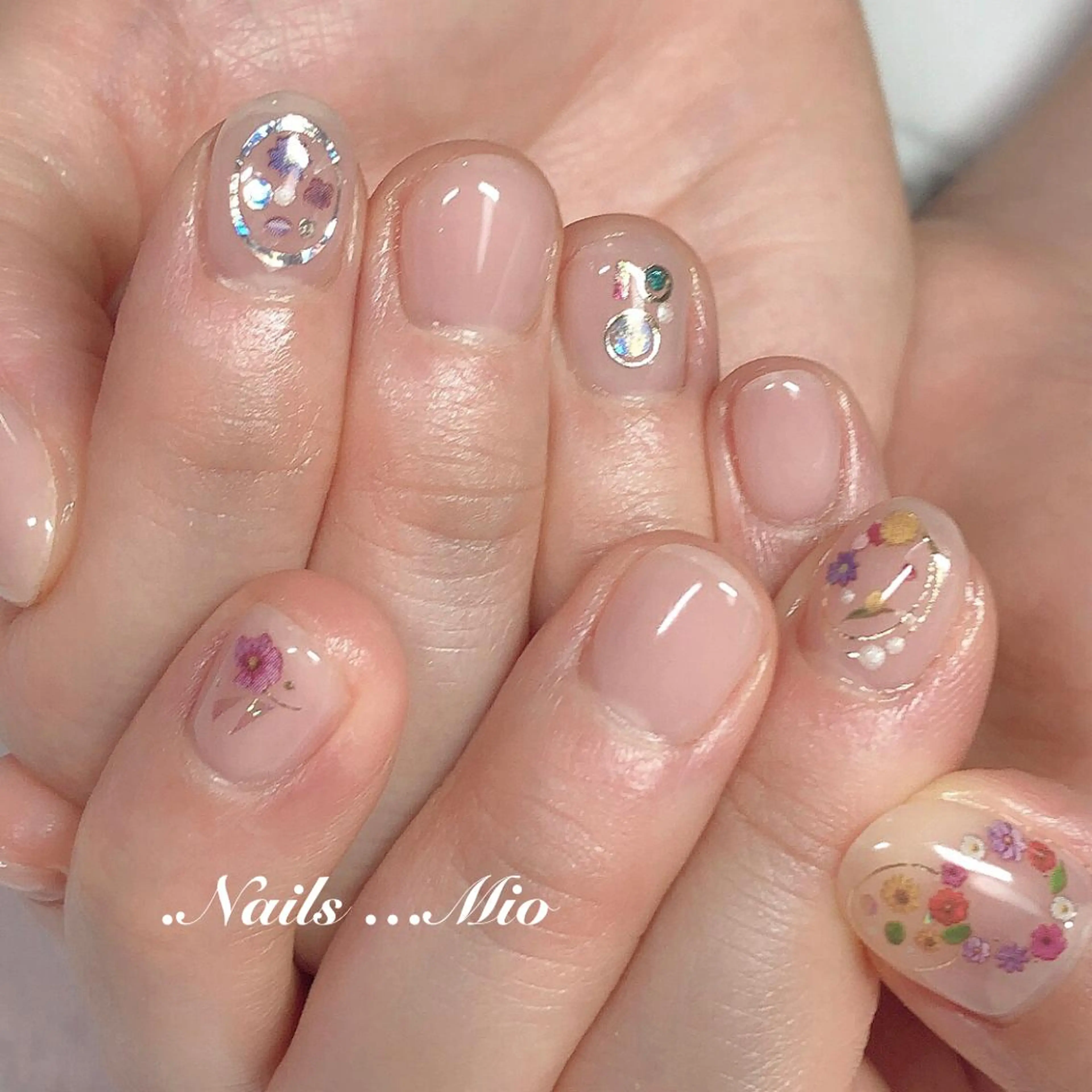 ネイル .Nails Mio 赤羽西ネイルサロンのネイルデザイン