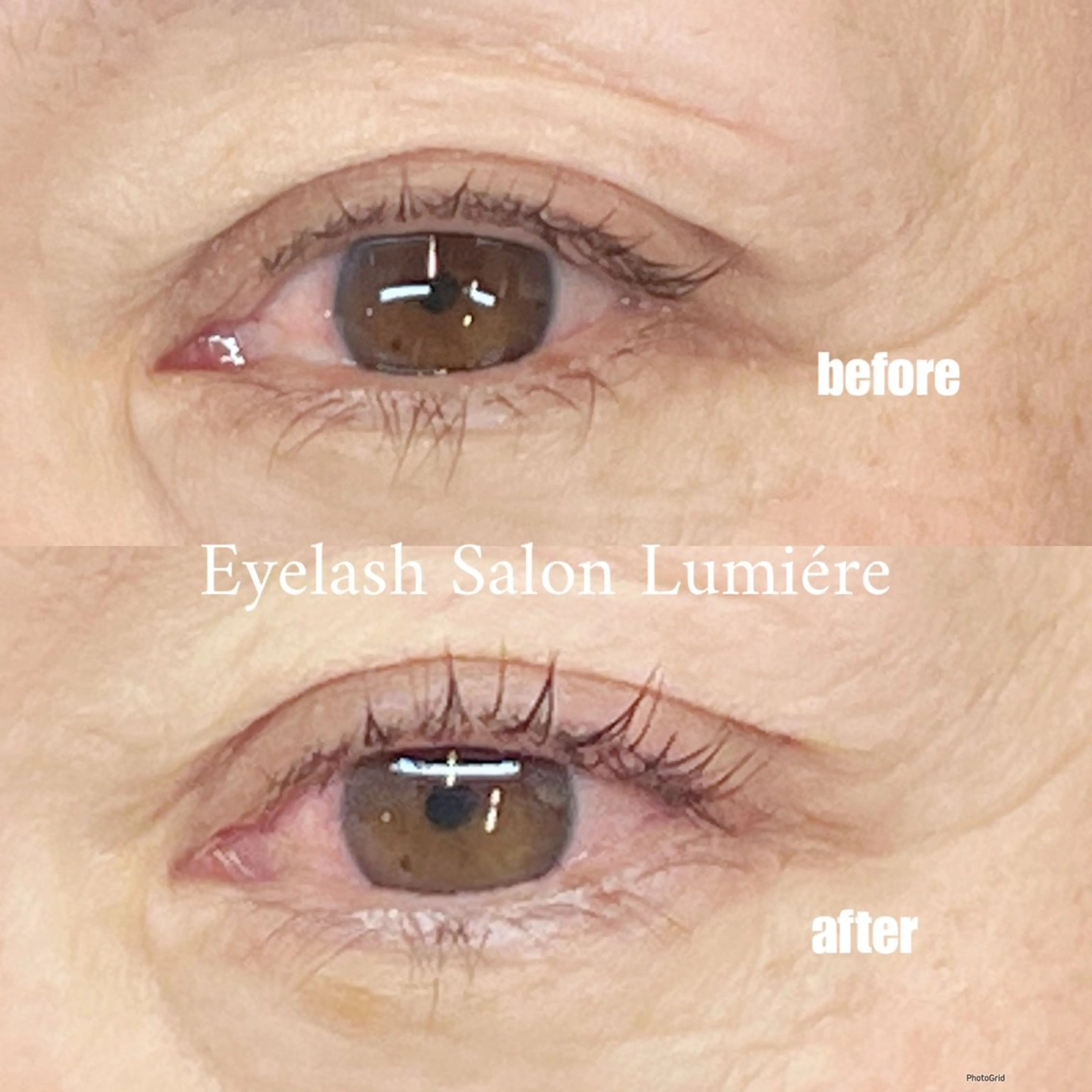 マツエク・マツパ パリジェンヌラッシュリフト Lumiére 鈴木咲良のマツエク・マツパデザイン