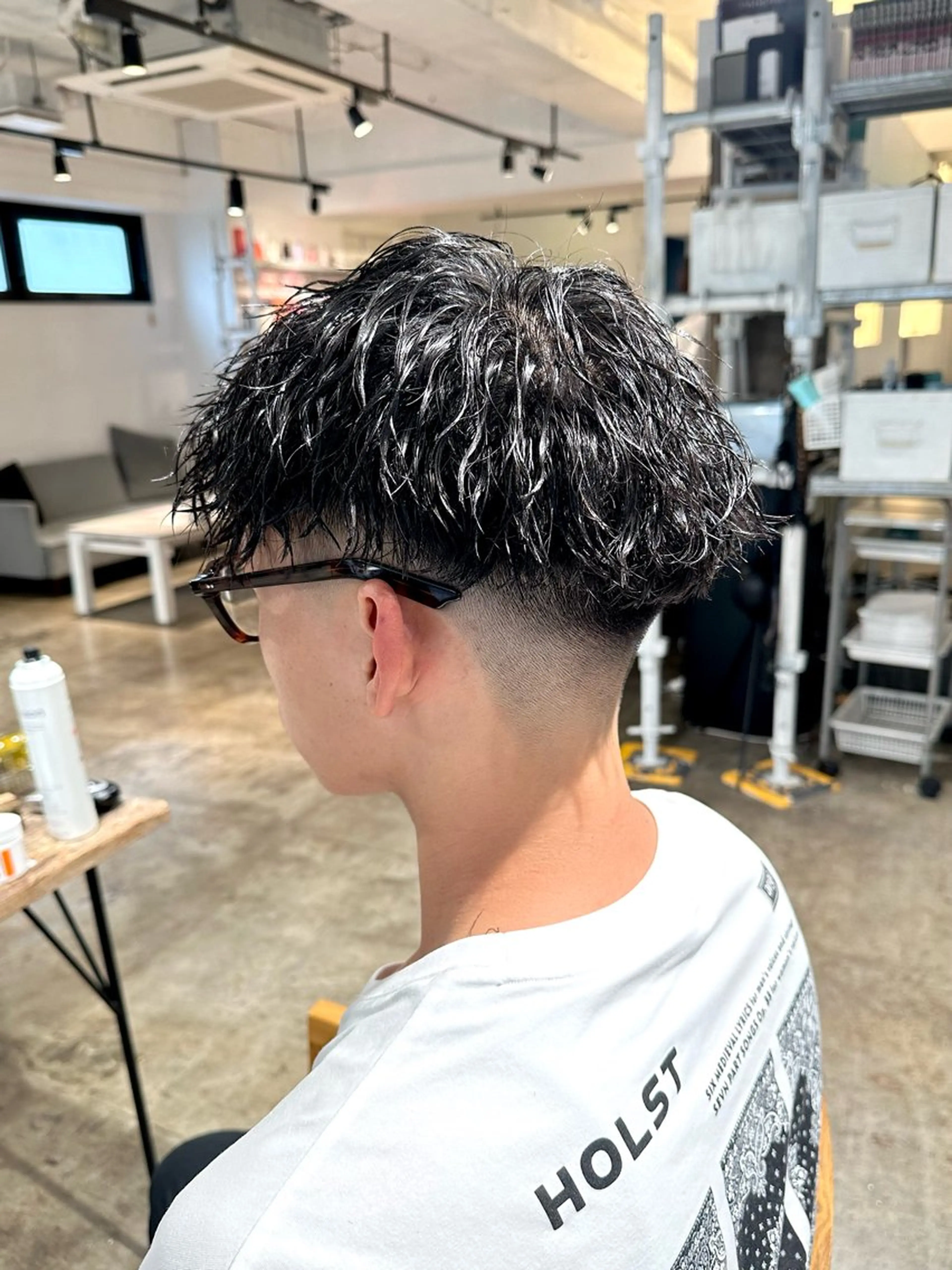 メンズ メンズパーマ カット パーマ トリートメント 骨格補正施術/メンズ 専門美容師/YUYAのヘアスタイル