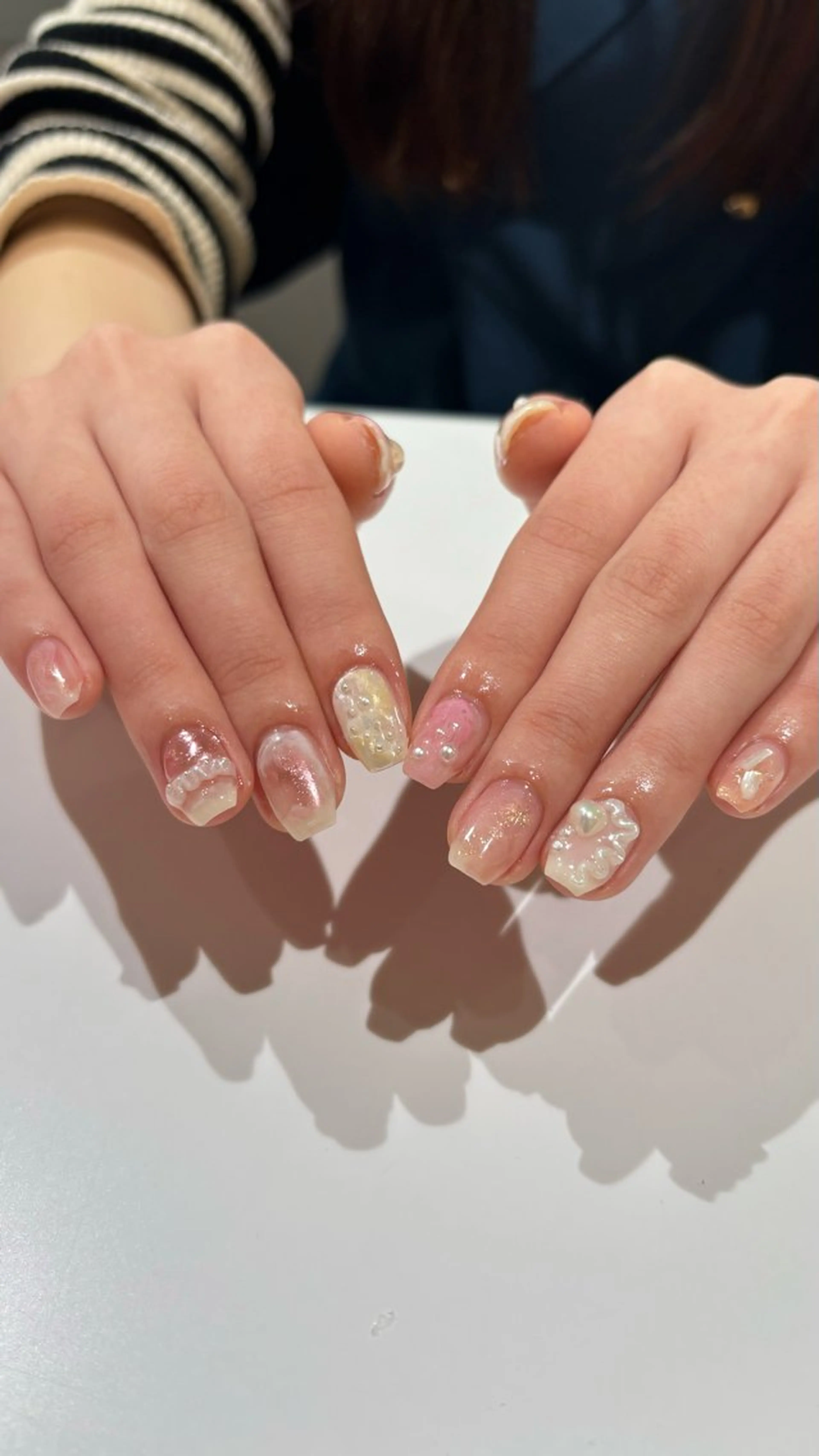 ネイル ハンドネイル 🤍 YUI 🤍のネイルデザイン