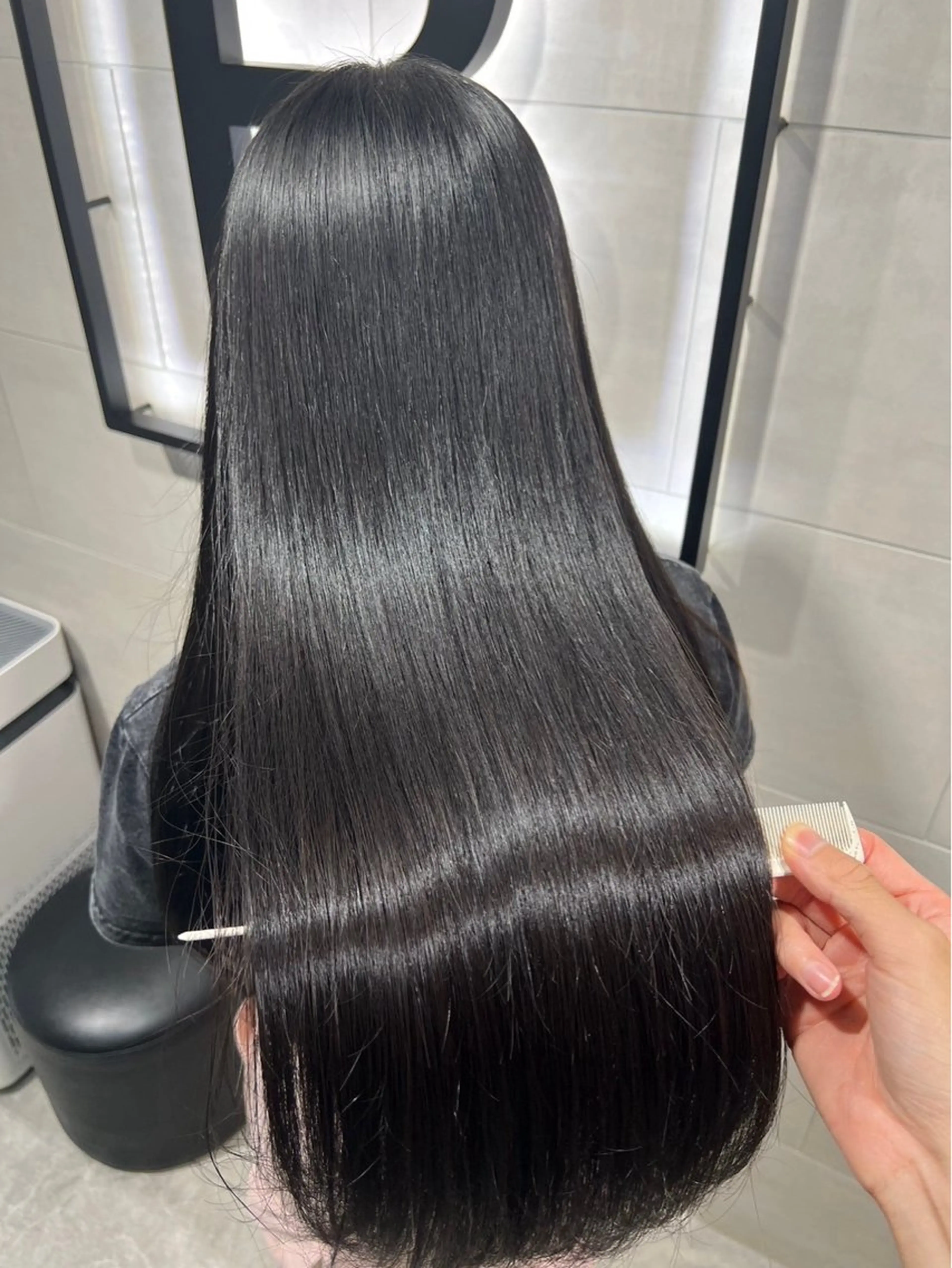 ロング 三澤 陽のヘアスタイル