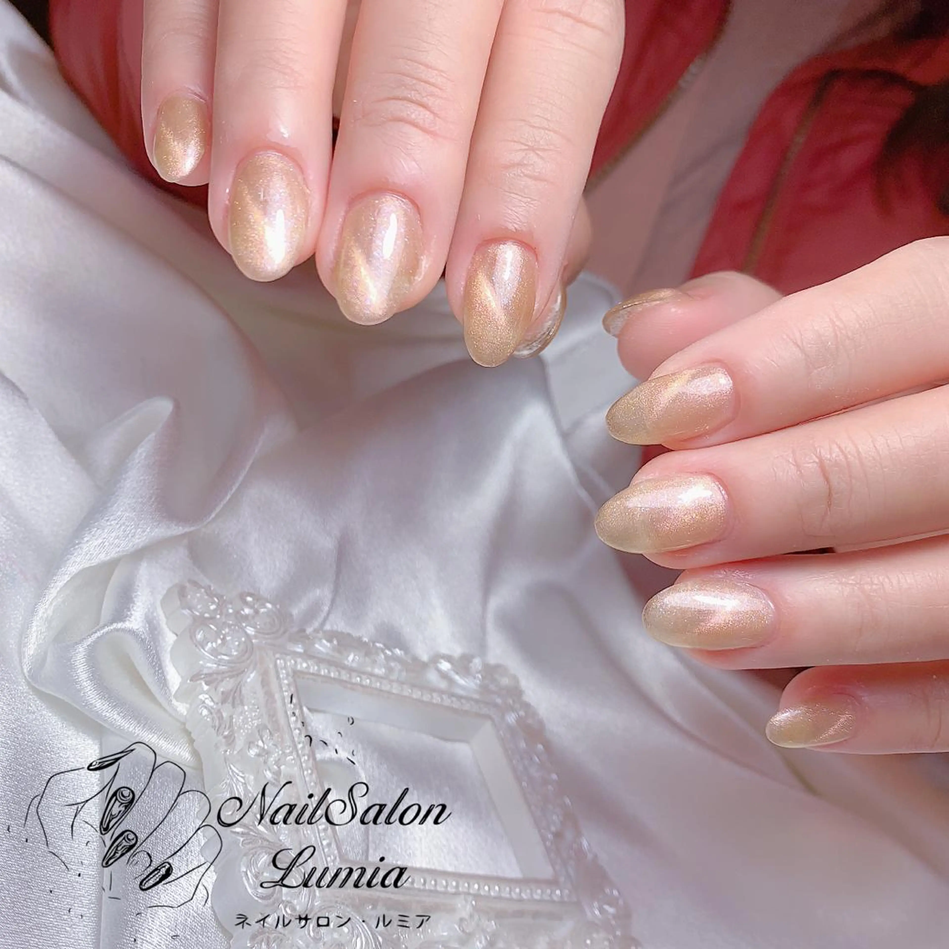 ネイル ハンドネイル ネイルサロン ルミア Lumia 店長のネイルデザイン