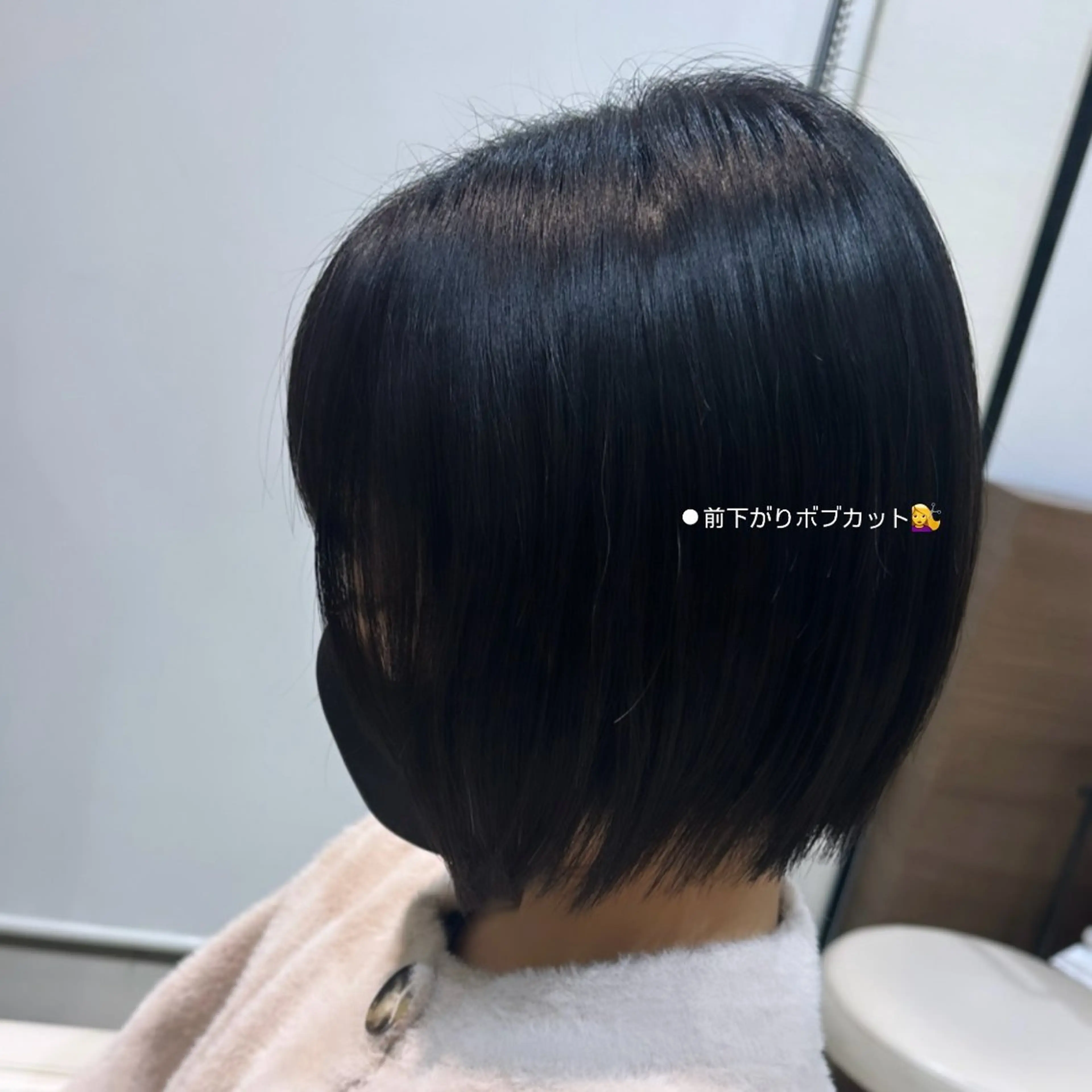 ショート 前下がりボブ ボブ カット 田畑 あやののヘアスタイル