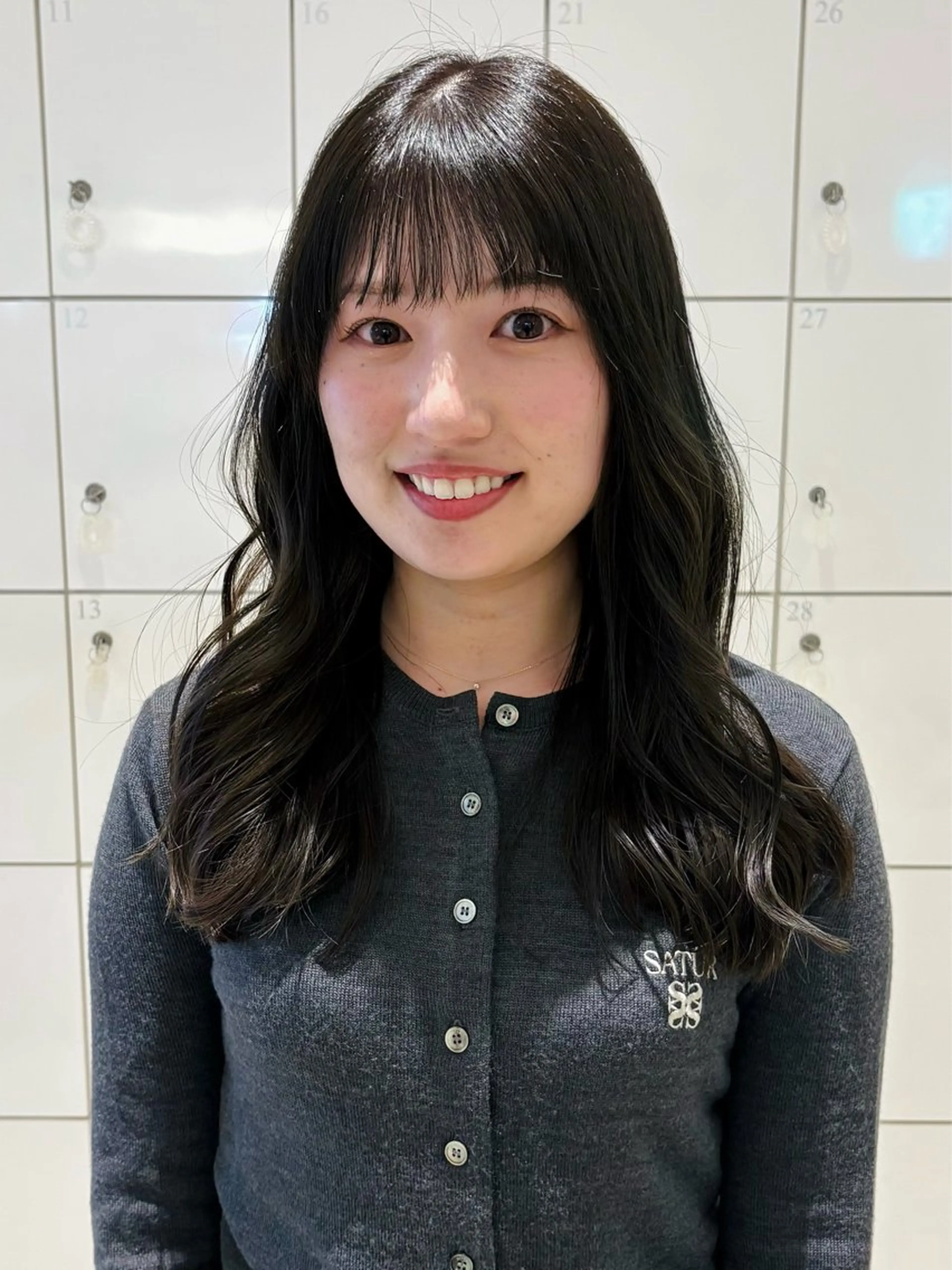 セミロング カラー カット ヘアカラー AVANCE KAKOのヘアスタイル