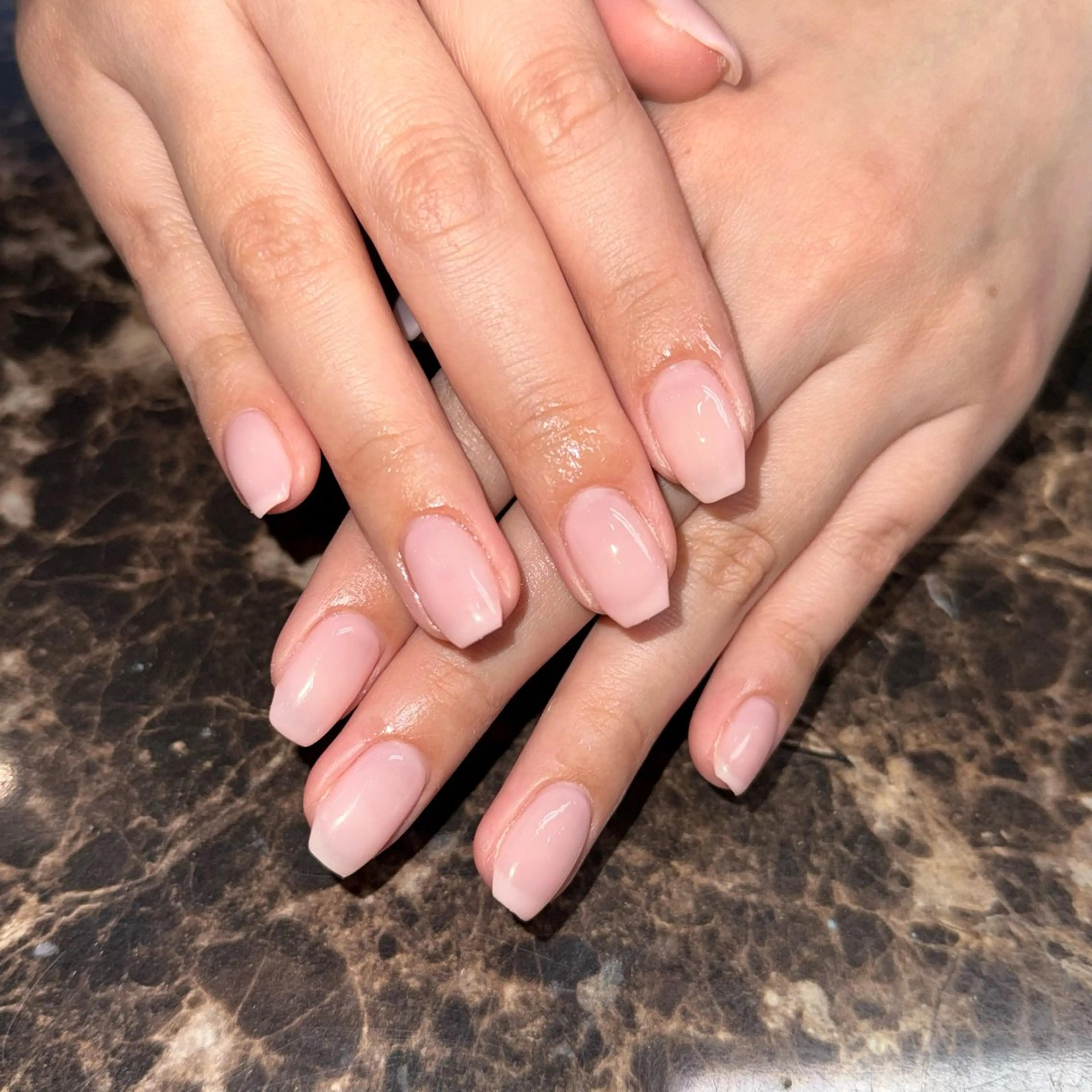 ネイル ワンカラーネイル IROHA NAIL ユウヒのネイルデザイン