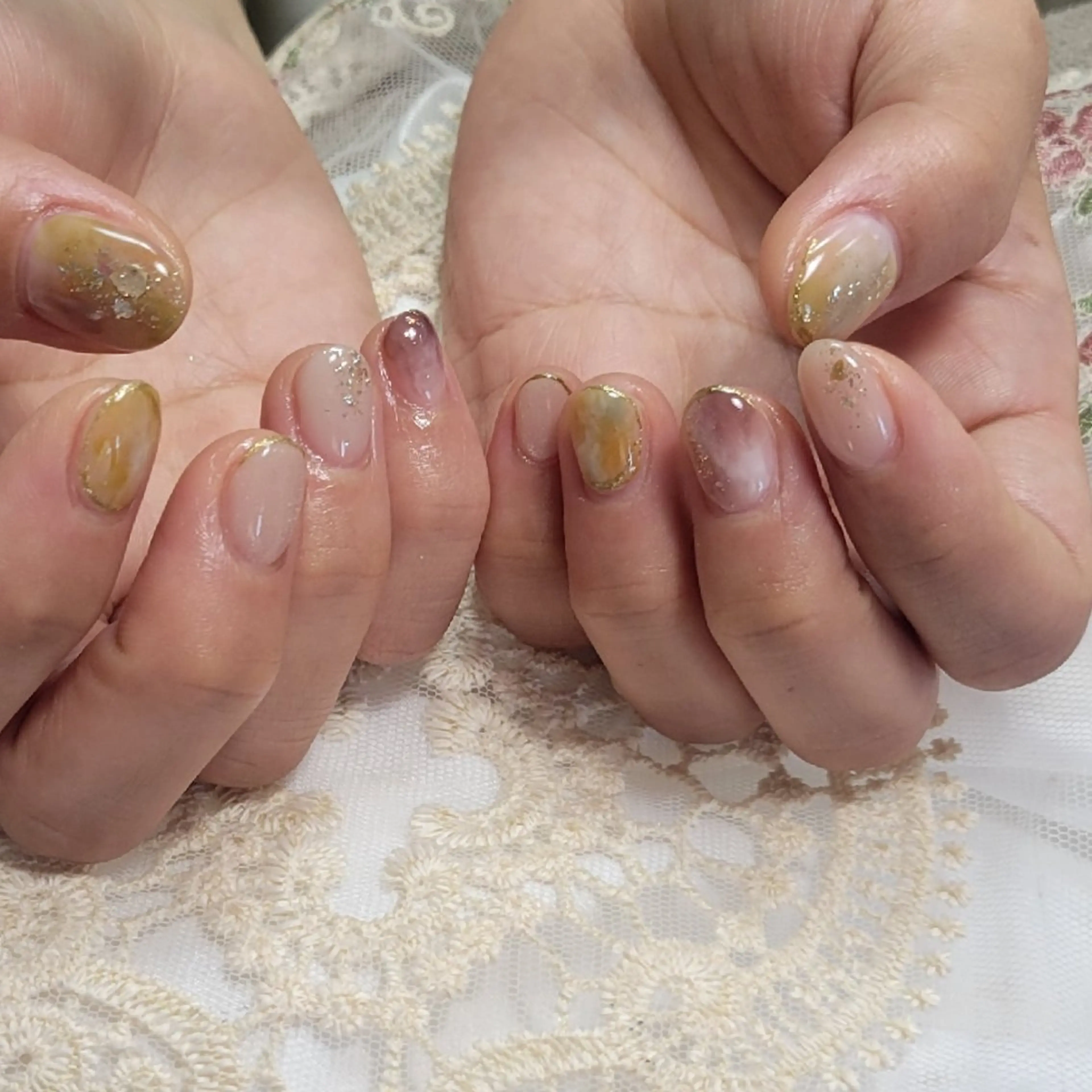 ネイル ハンドネイル ネイルサロンほっこり kanaのネイルデザイン