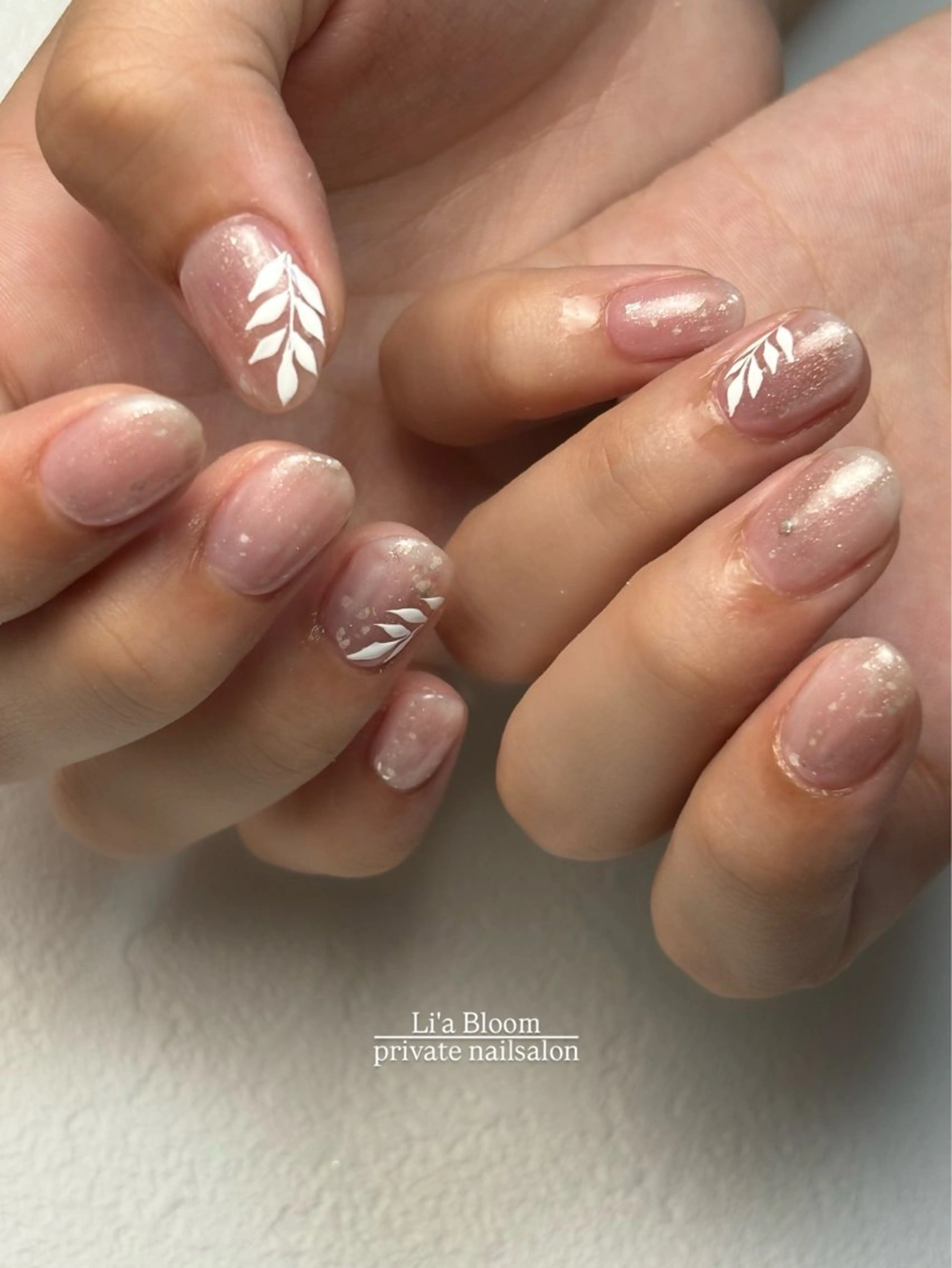 ネイル ハンドネイル Li'a Bloom所属・🦋🤍 madoka🤍のネイルデザイン