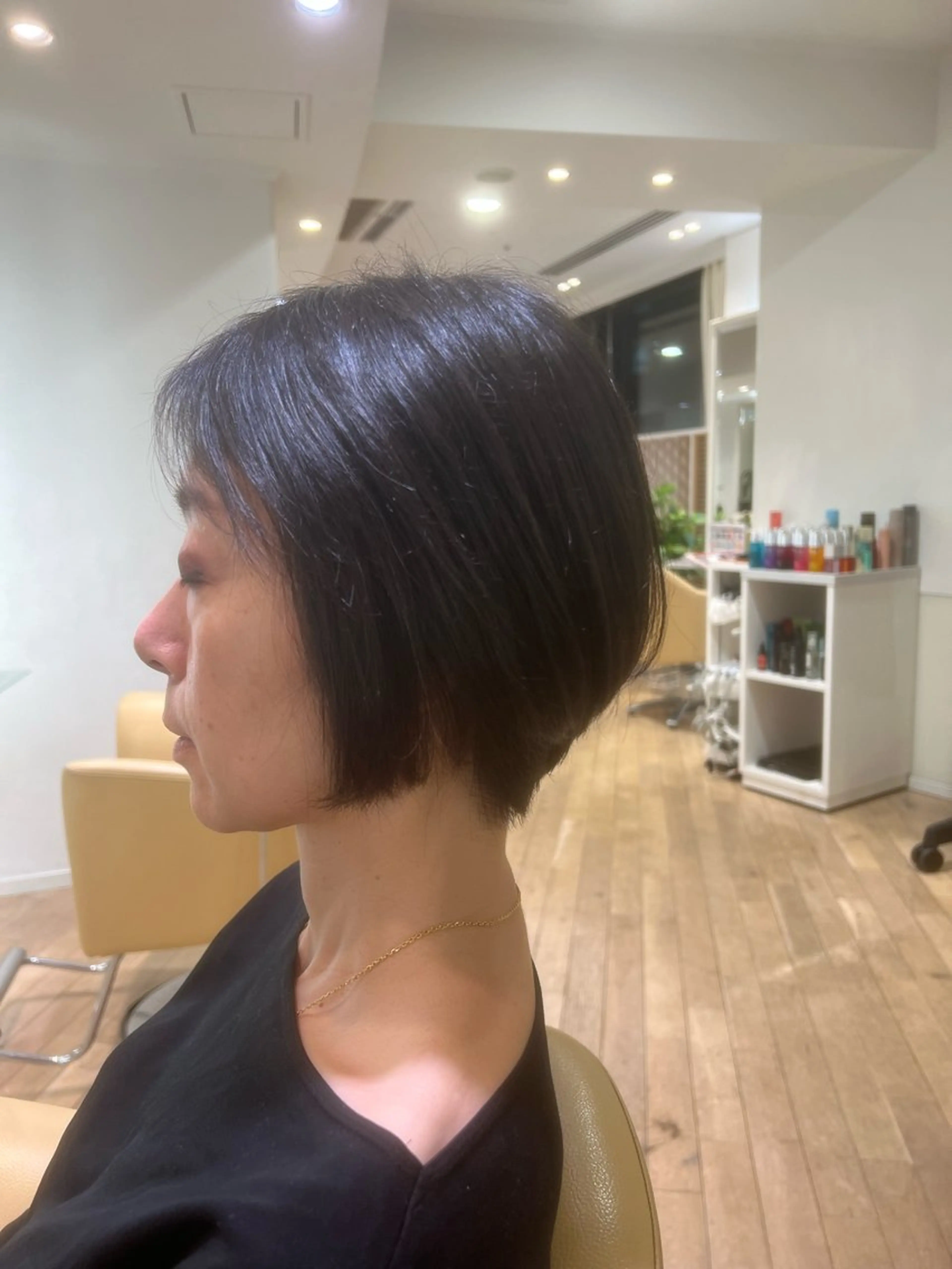 ショート OASIS AVEDA ザ・ペニンシュラ東京所属・OASISAVEDA 真生のヘアスタイル