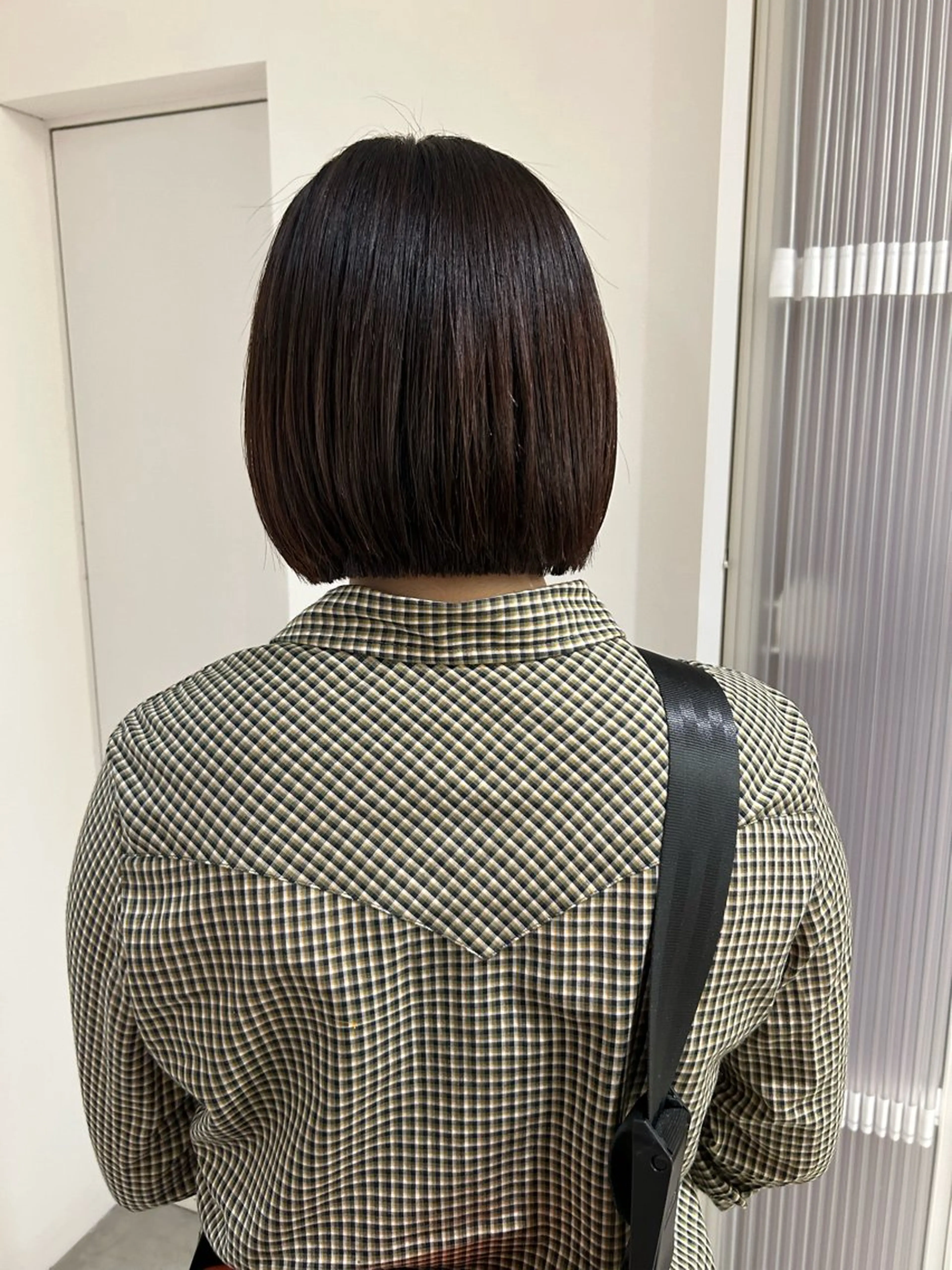 ショート カラー ボブ 、 、のヘアスタイル