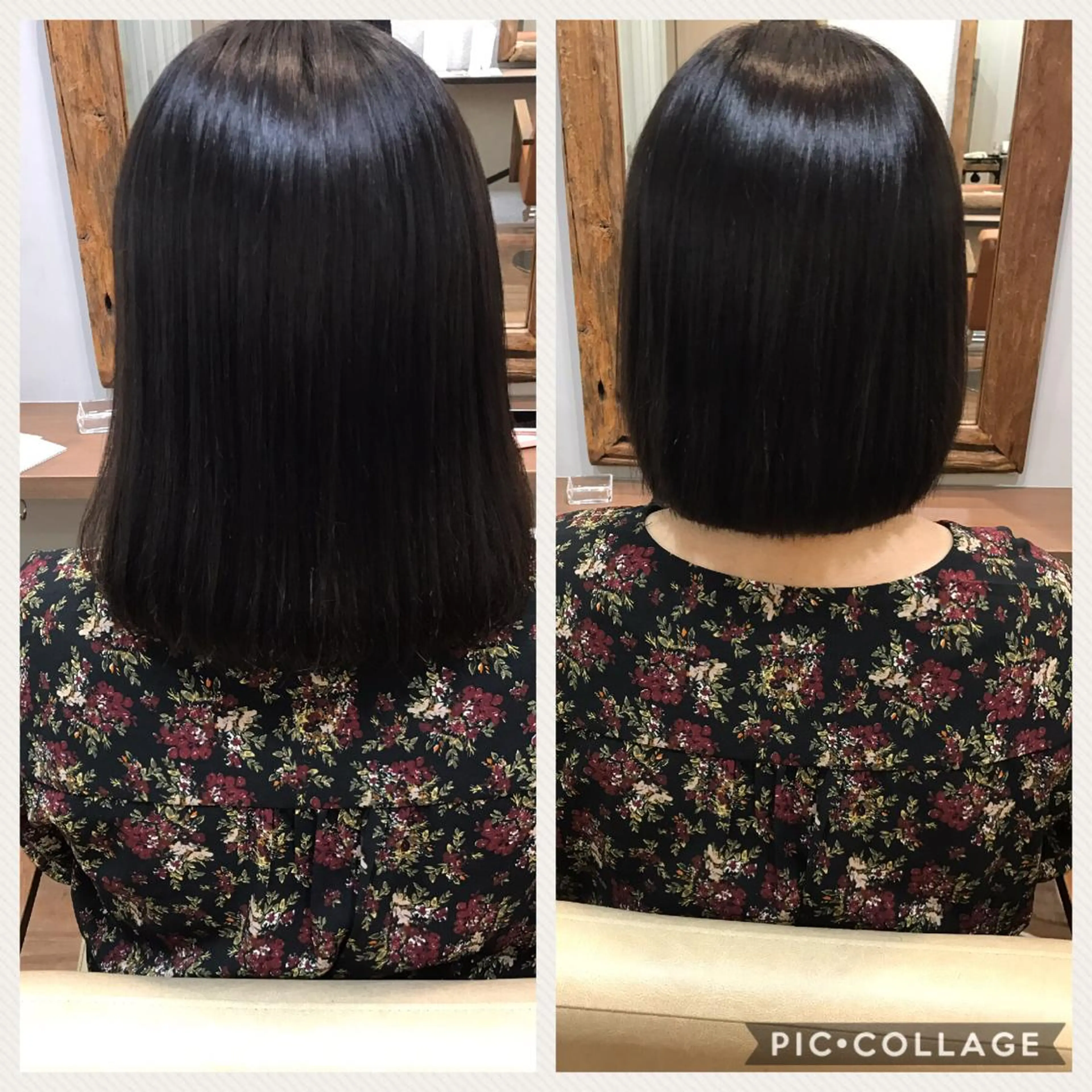 ミディアム 小國 綾かのヘアスタイル