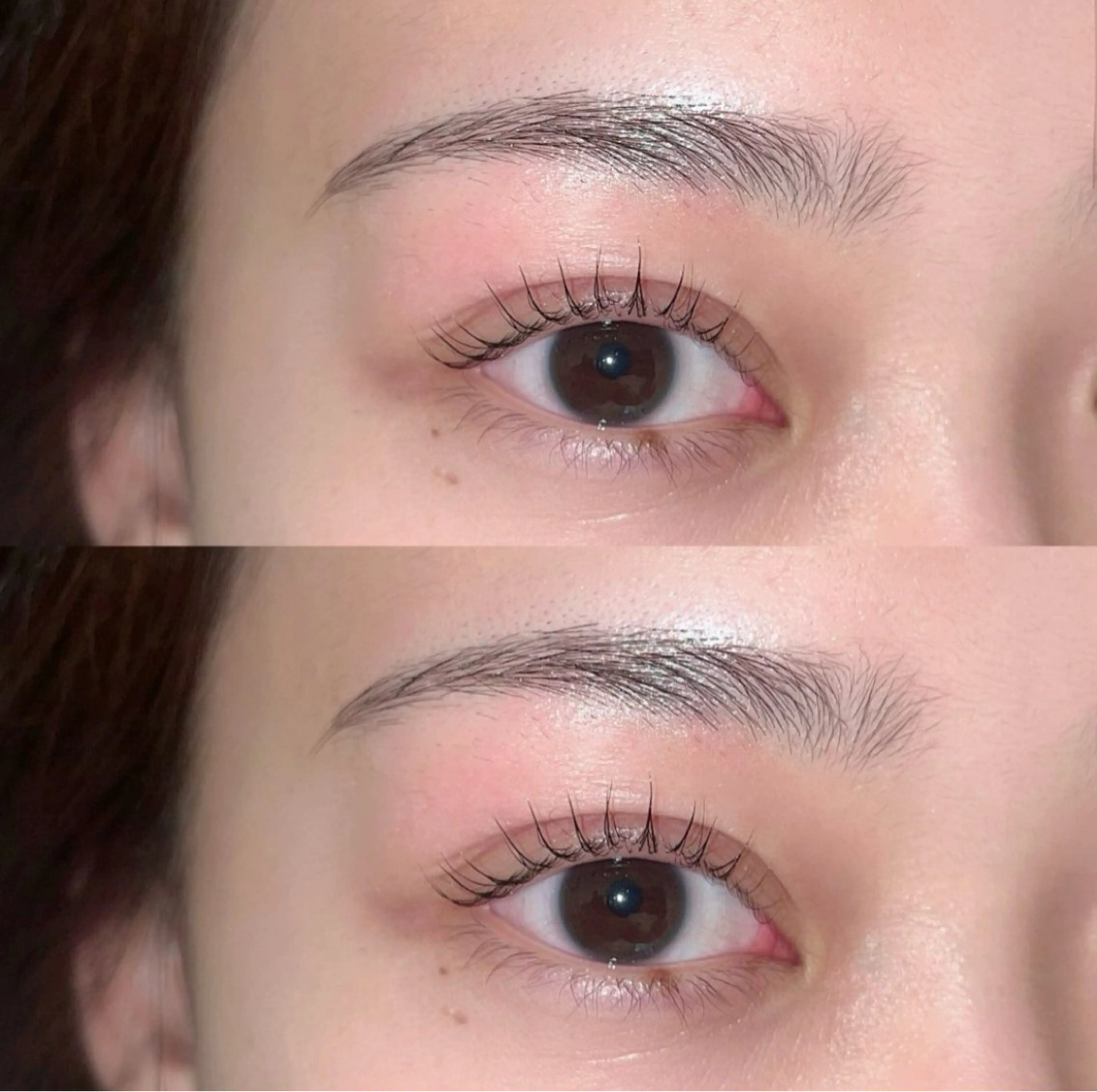 マツエク・マツパ 🎈モテ暖色× 艶カラーちなり🎈のマツエク・マツパデザイン