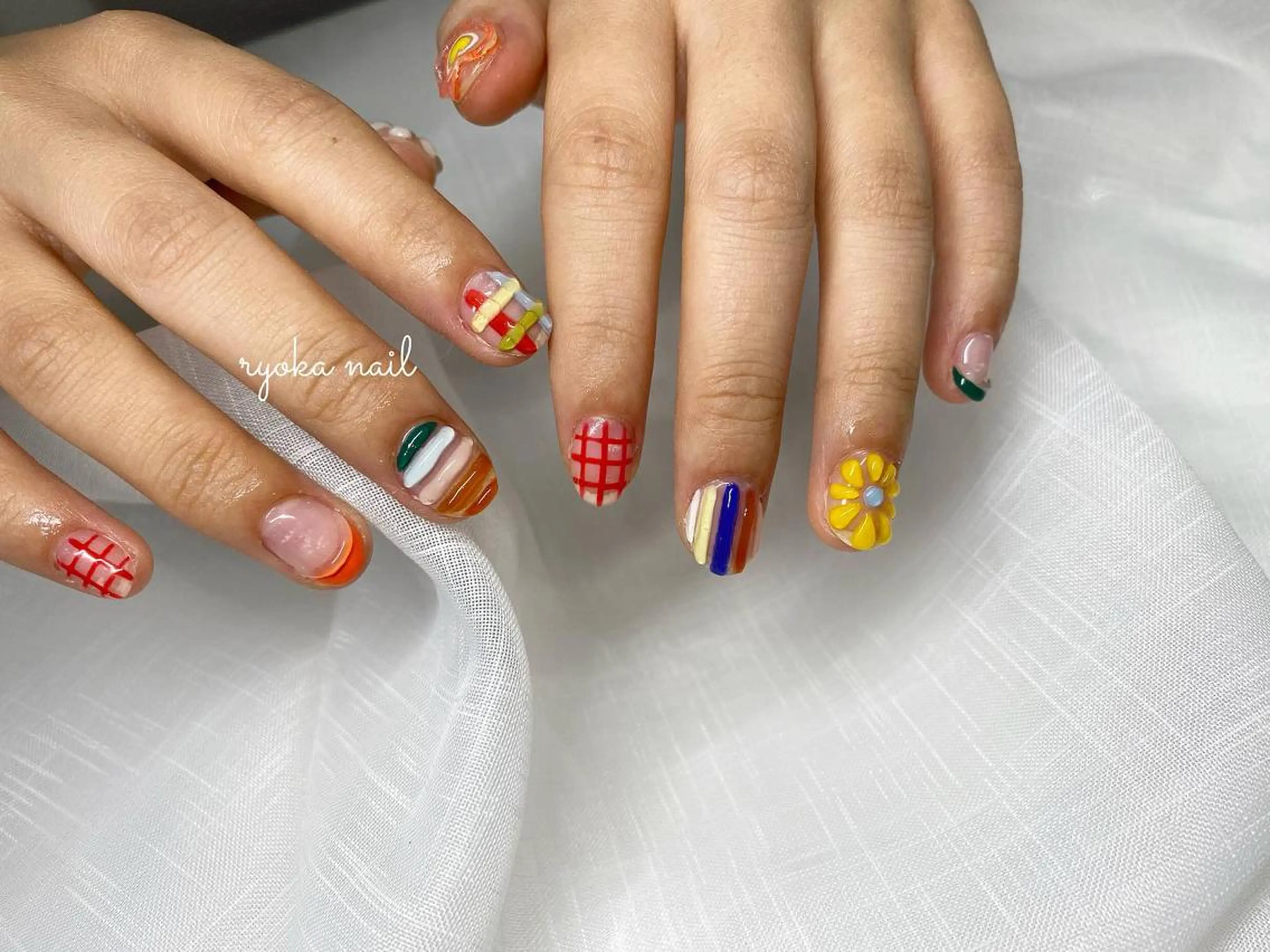 ネイル Twinklenail所属・ryoka nailのネイルデザイン