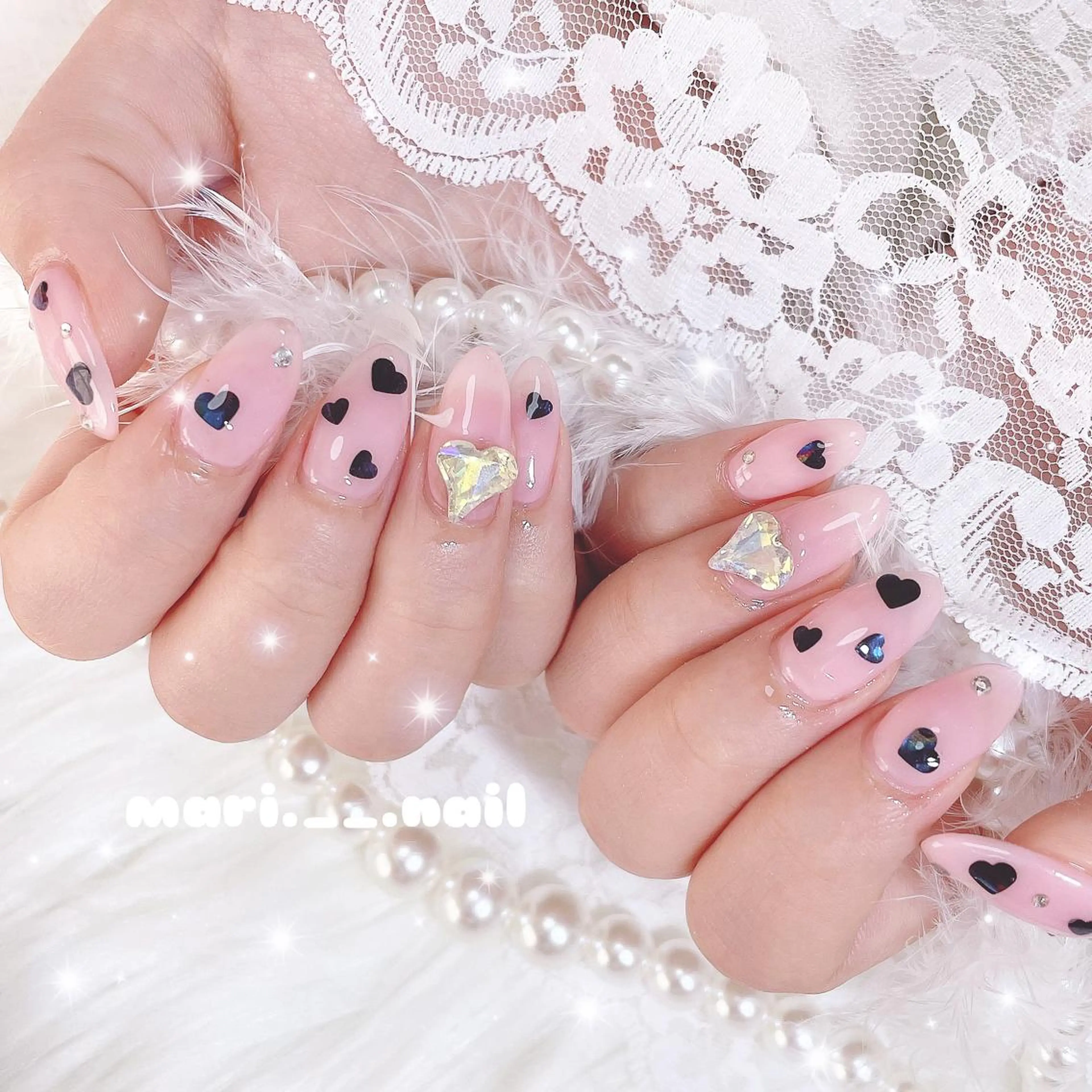 ネイル 🎀 Mayu 🎀痛ネイルのネイルデザイン