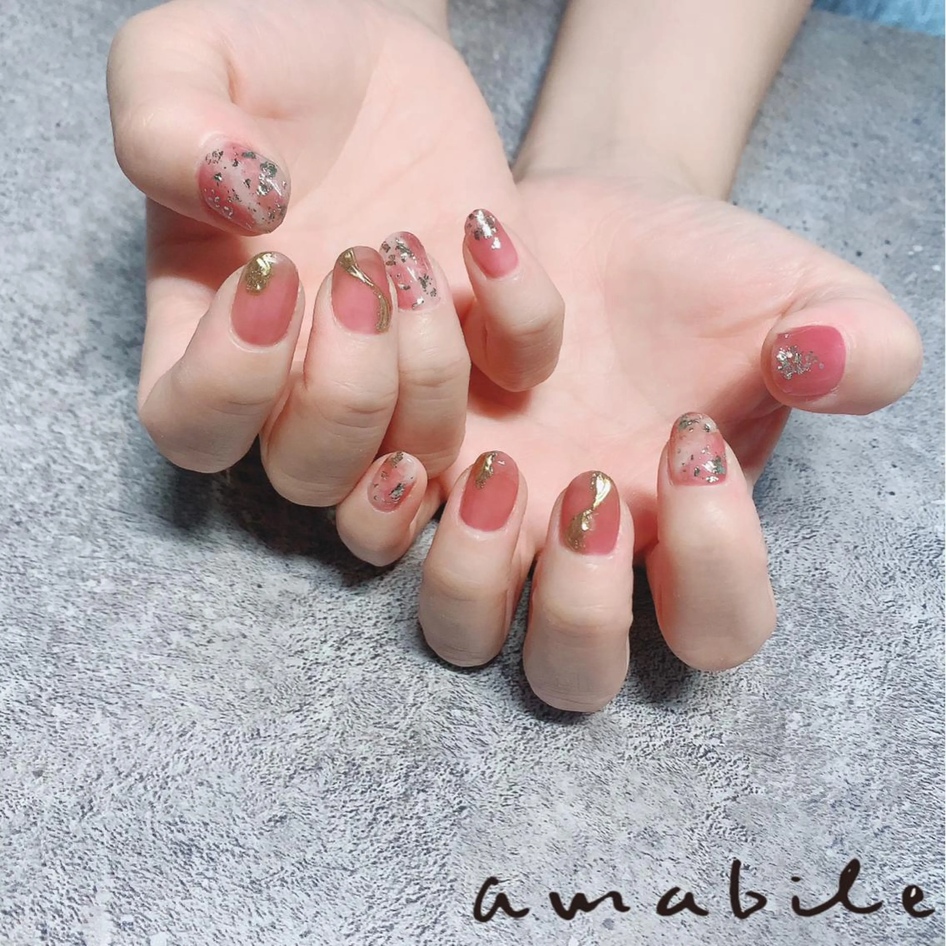 ネイル amabile nailのネイルデザイン