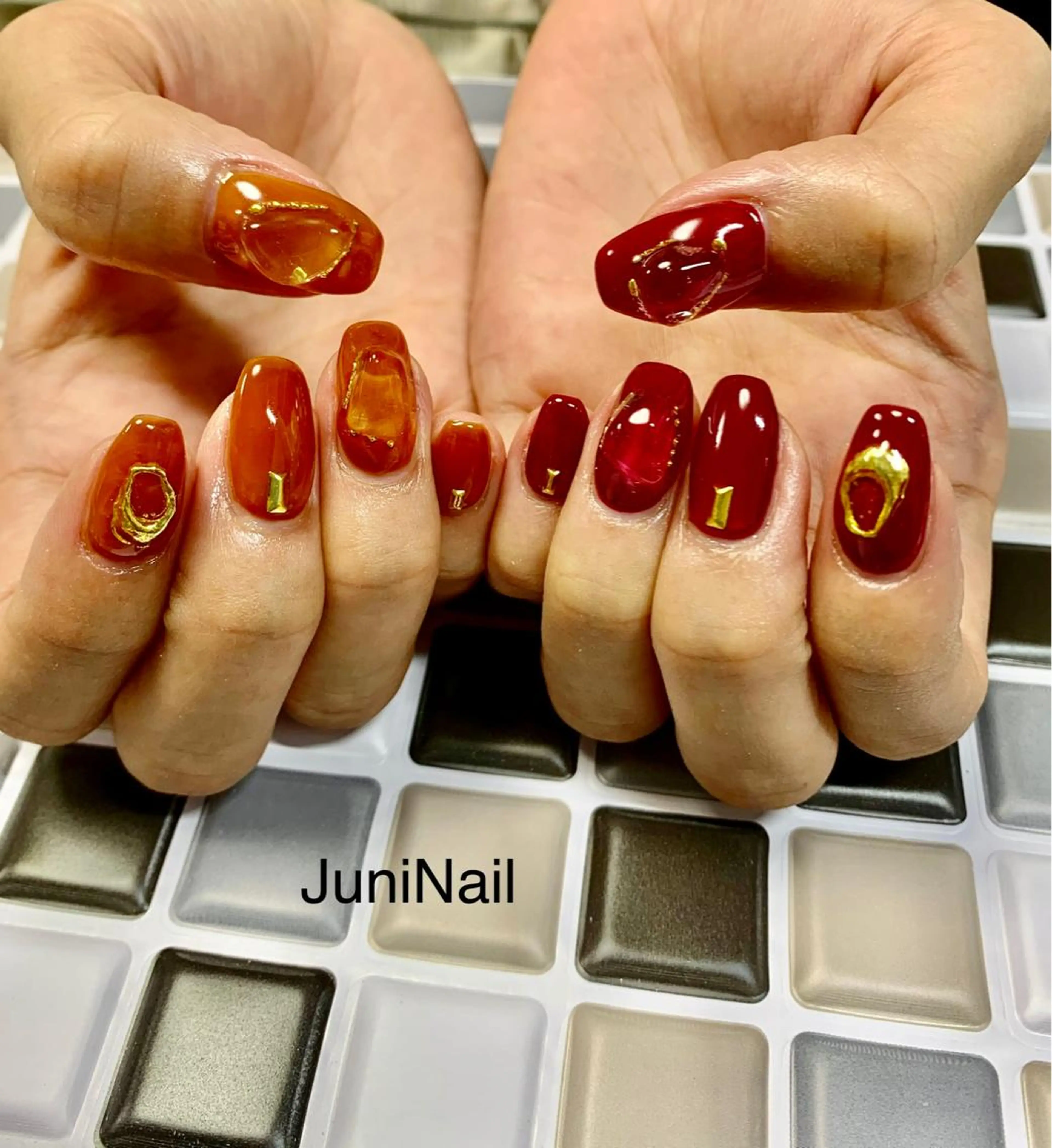 ネイル ハンドネイル JuniNail 주니네일🇰🇷suのネイルデザイン