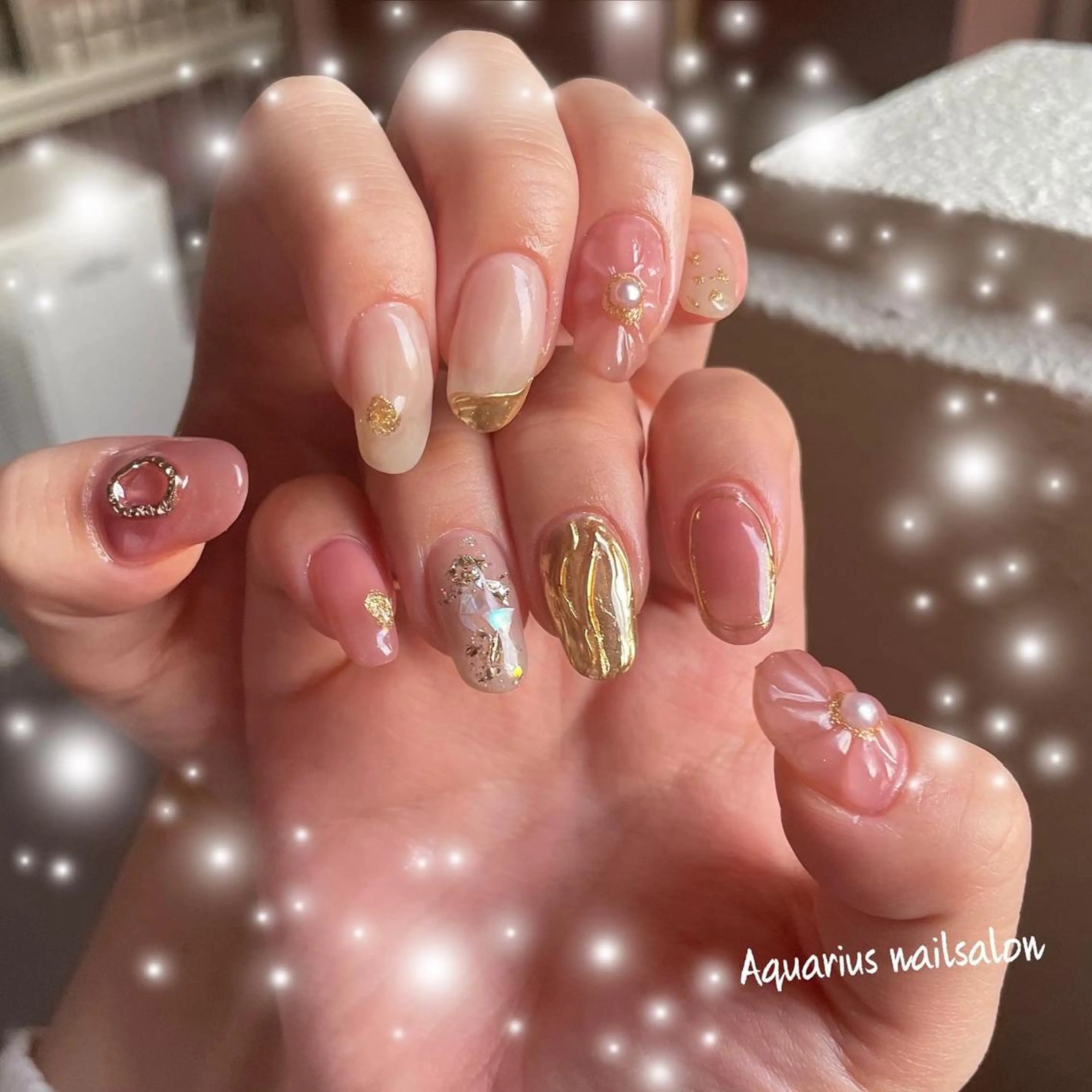 ネイル 奥園 良恵のネイルデザイン