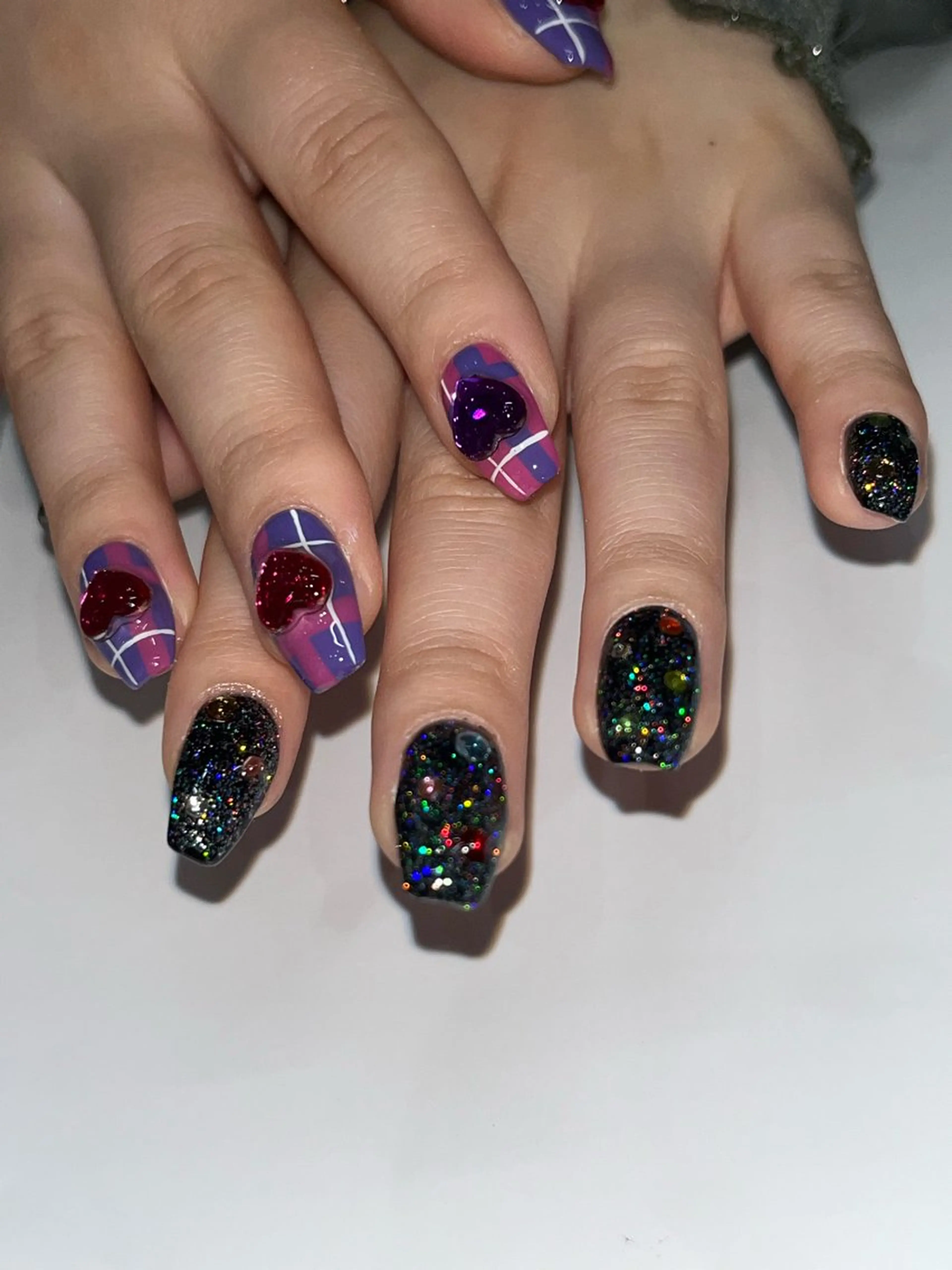 ネイル ハンドネイル LETTER_& SAKIのネイルデザイン