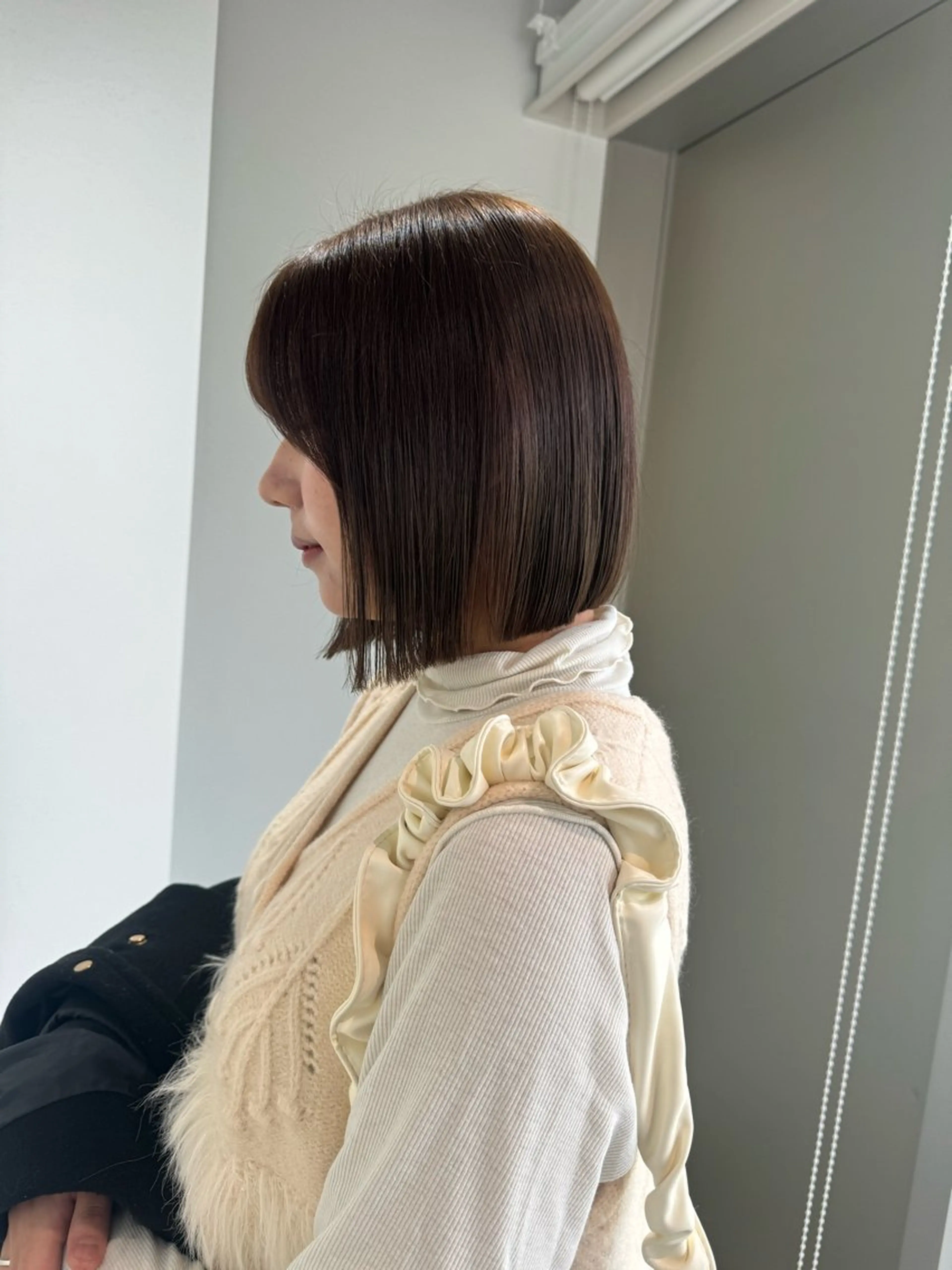 ショート カット トリートメント 店長　MANAMI ／ブリーチ／骨格ボブのヘアスタイル