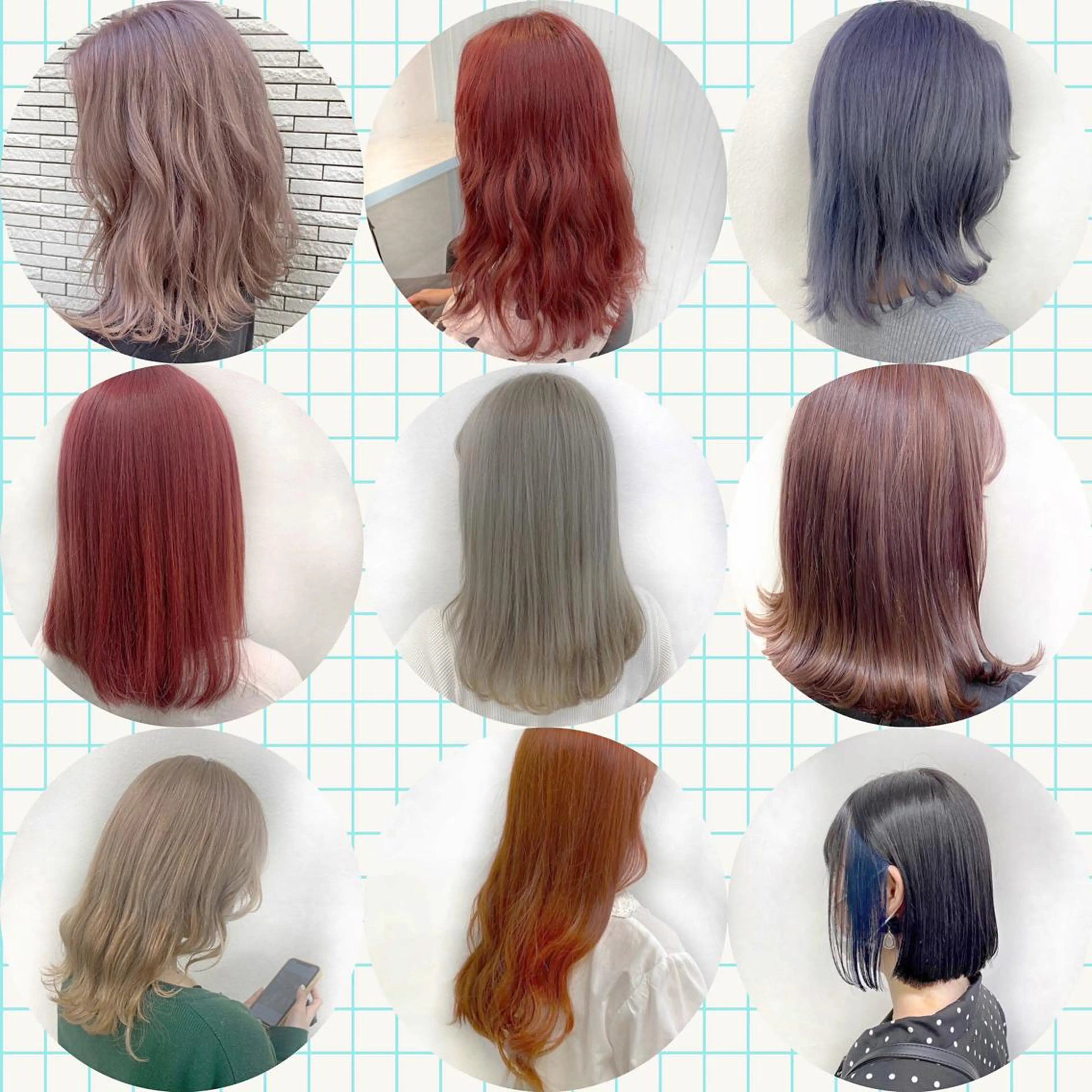 ミディアム カラー 💕上野美容師☁ ブリーチ💖サワのヘアスタイル