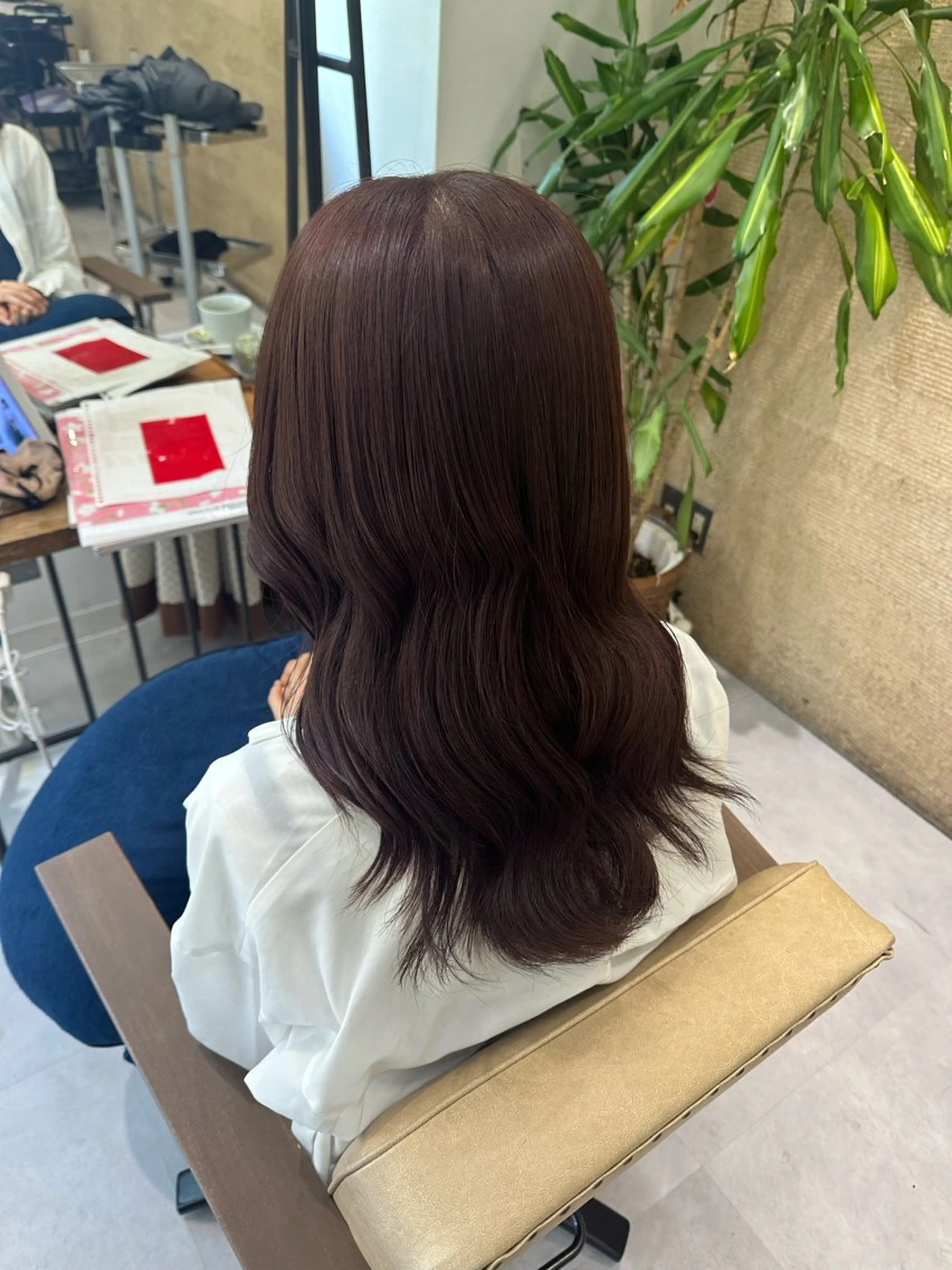 セミロング カラー 髪質改善AUSTIN登戸所属・野村 一花 / 暖色 カラー / Wカラーのヘアスタイル