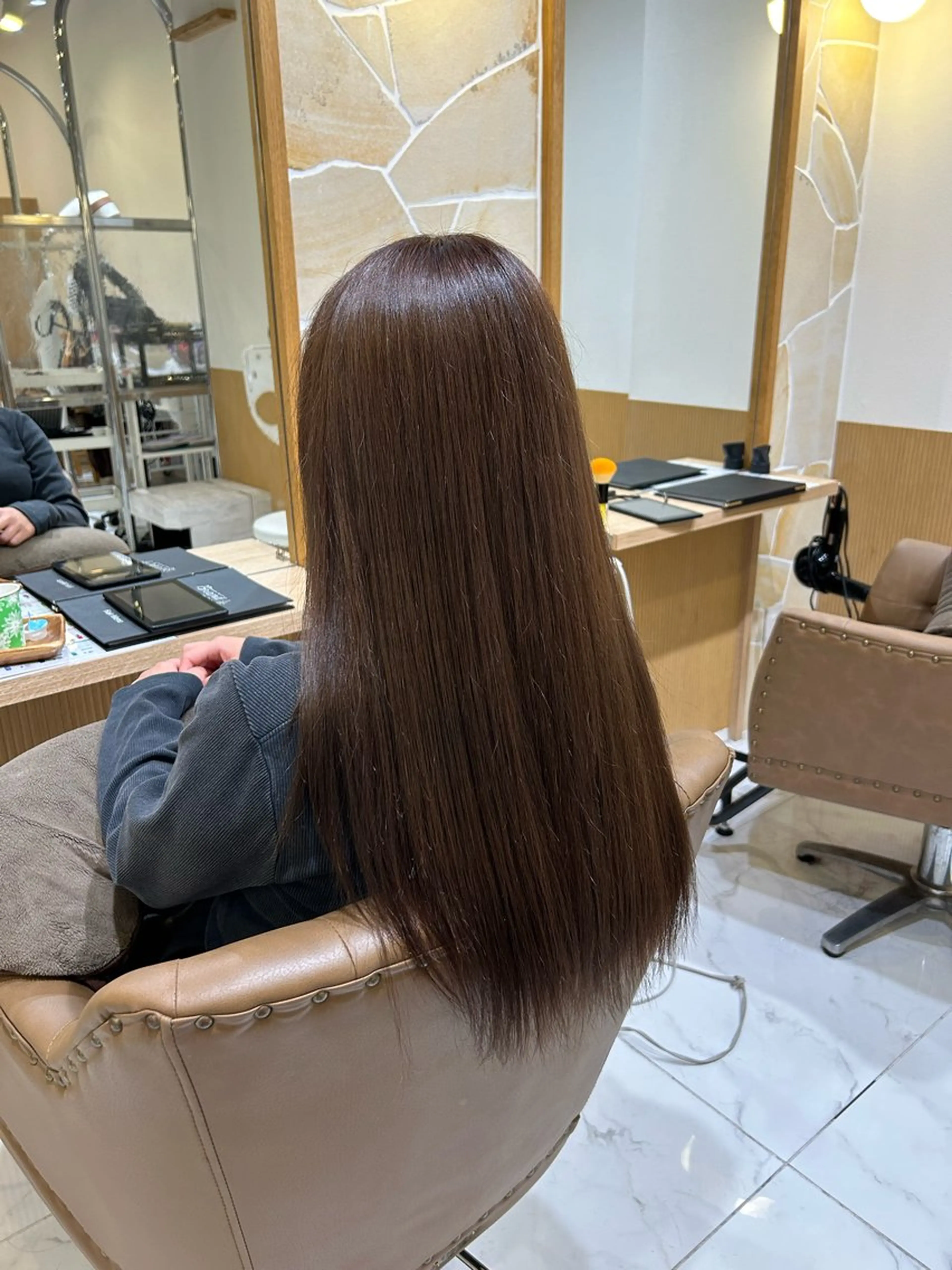 ロング カット ヘアカラー 辻 雅也のヘアスタイル