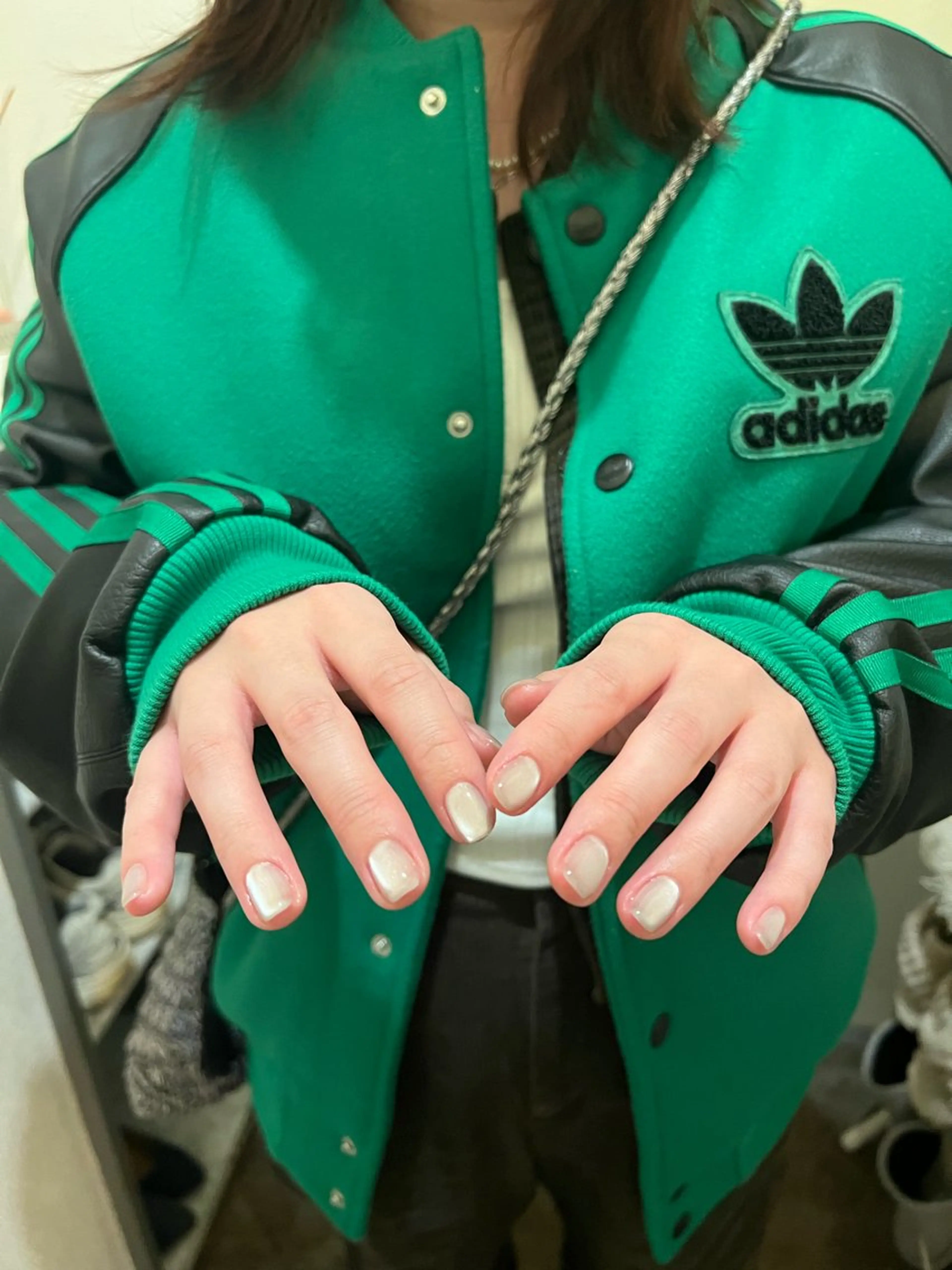 ネイル ホワイト urun eriのネイルデザイン