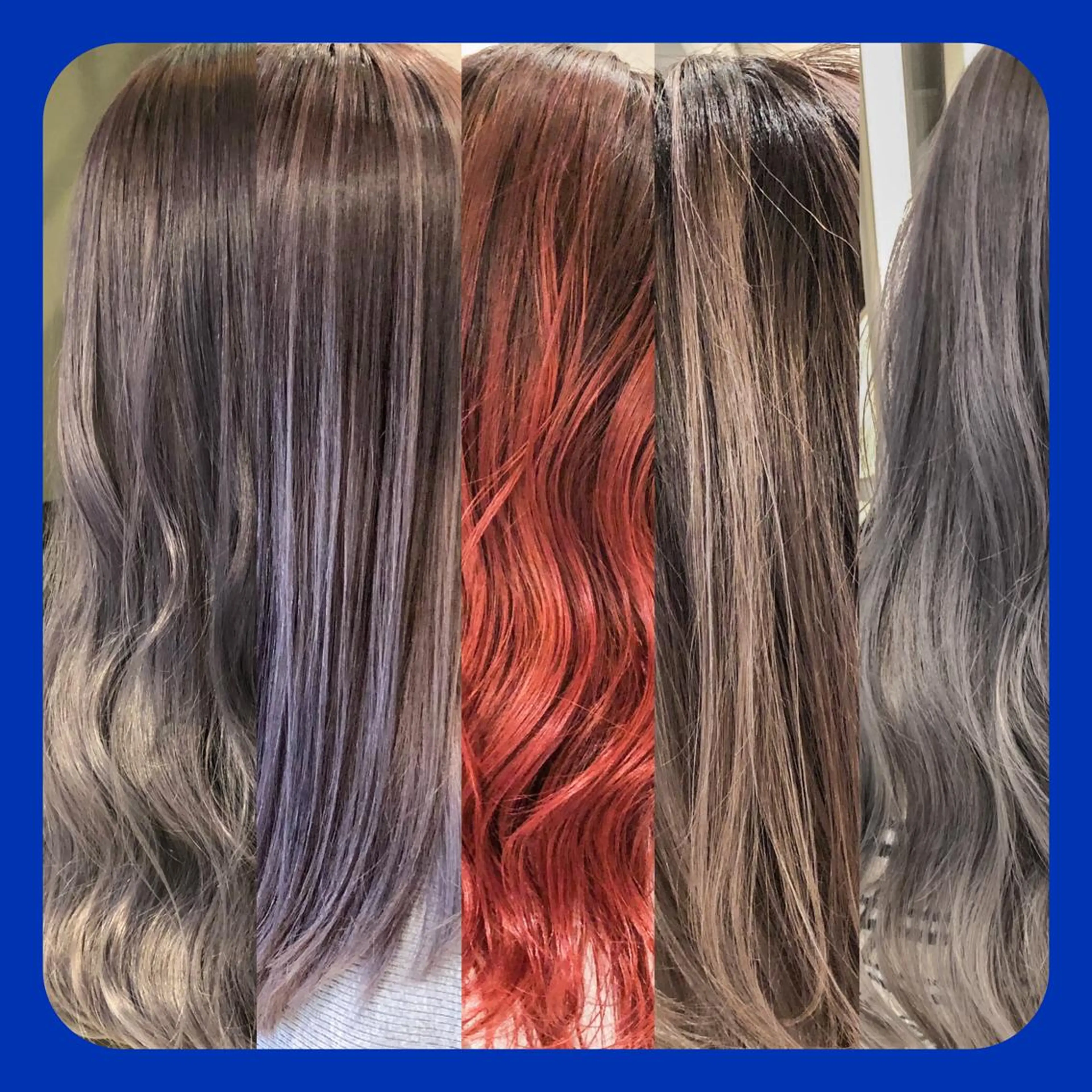 ロング カラー レイヤーカット× 髪質改善たもりのヘアスタイル