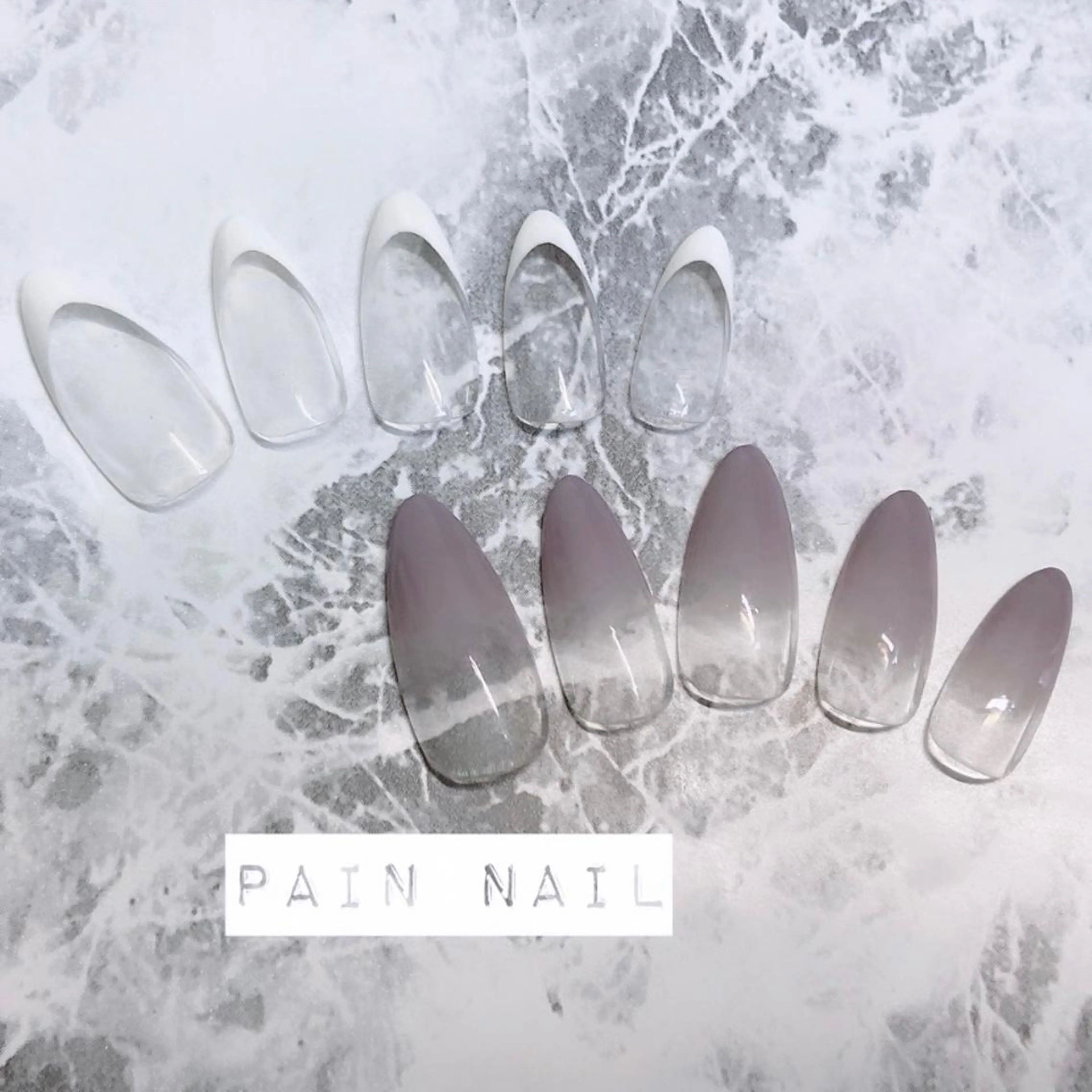 ネイル フレンチネイル ハンドネイル P. nailのネイルデザイン