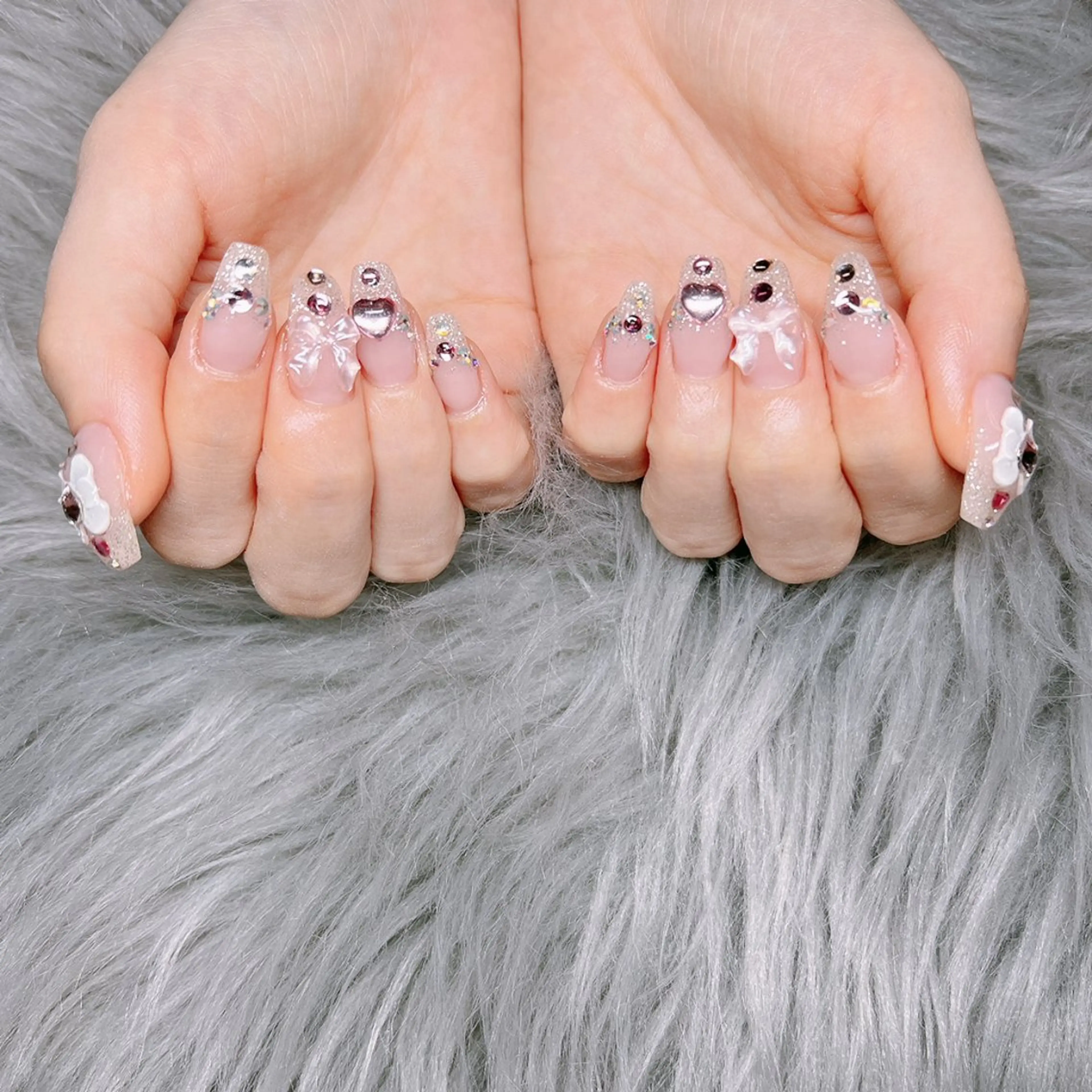 ネイル 韓国ネイル ワンホンネイル 個室ネイルサロンDolly  Girl〜ドーリーガール〜所属・DollyGirl KYOKOのネイルデザイン