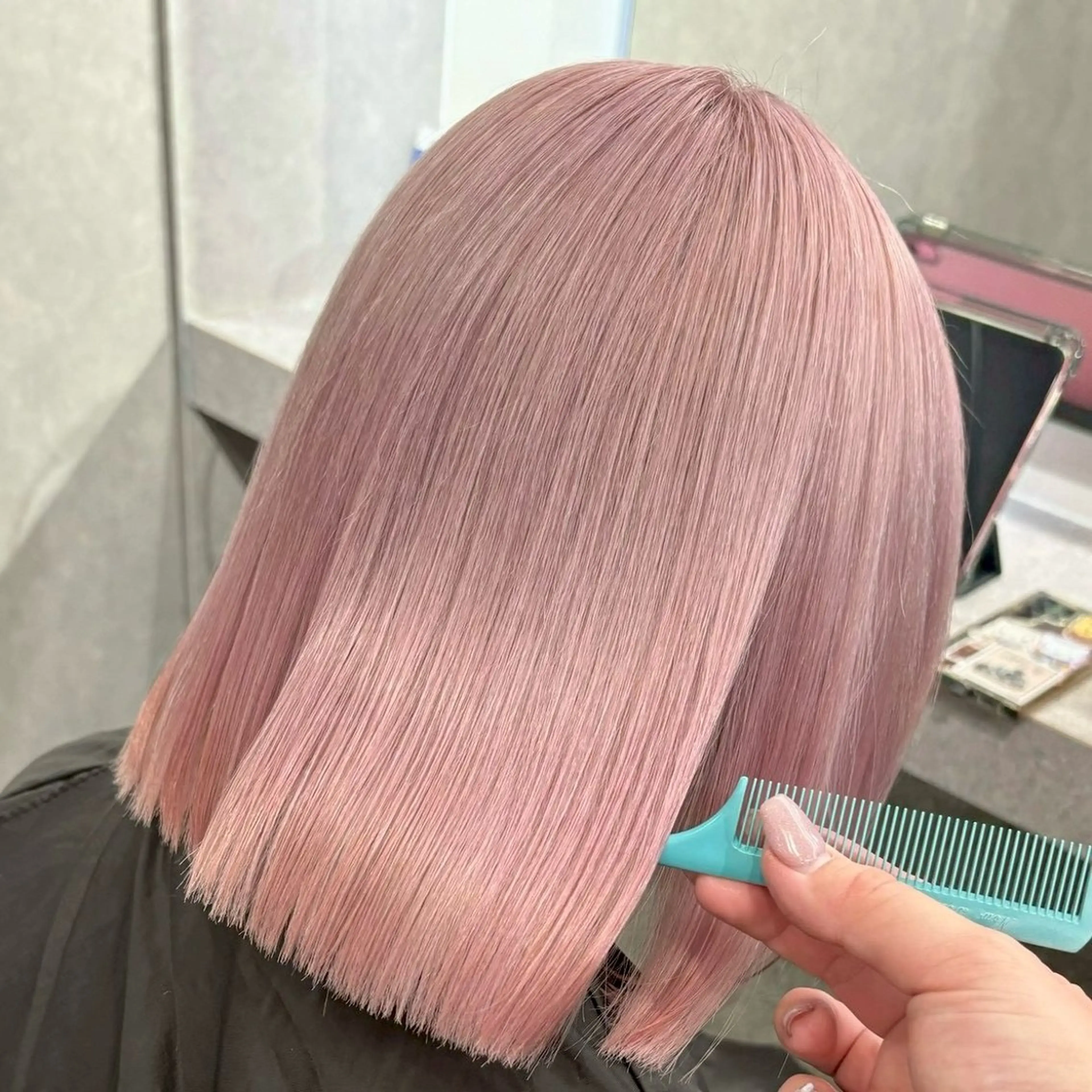 ミディアム カラー きぃちゃん/カラー 特化/いろあそび🦋のヘアスタイル