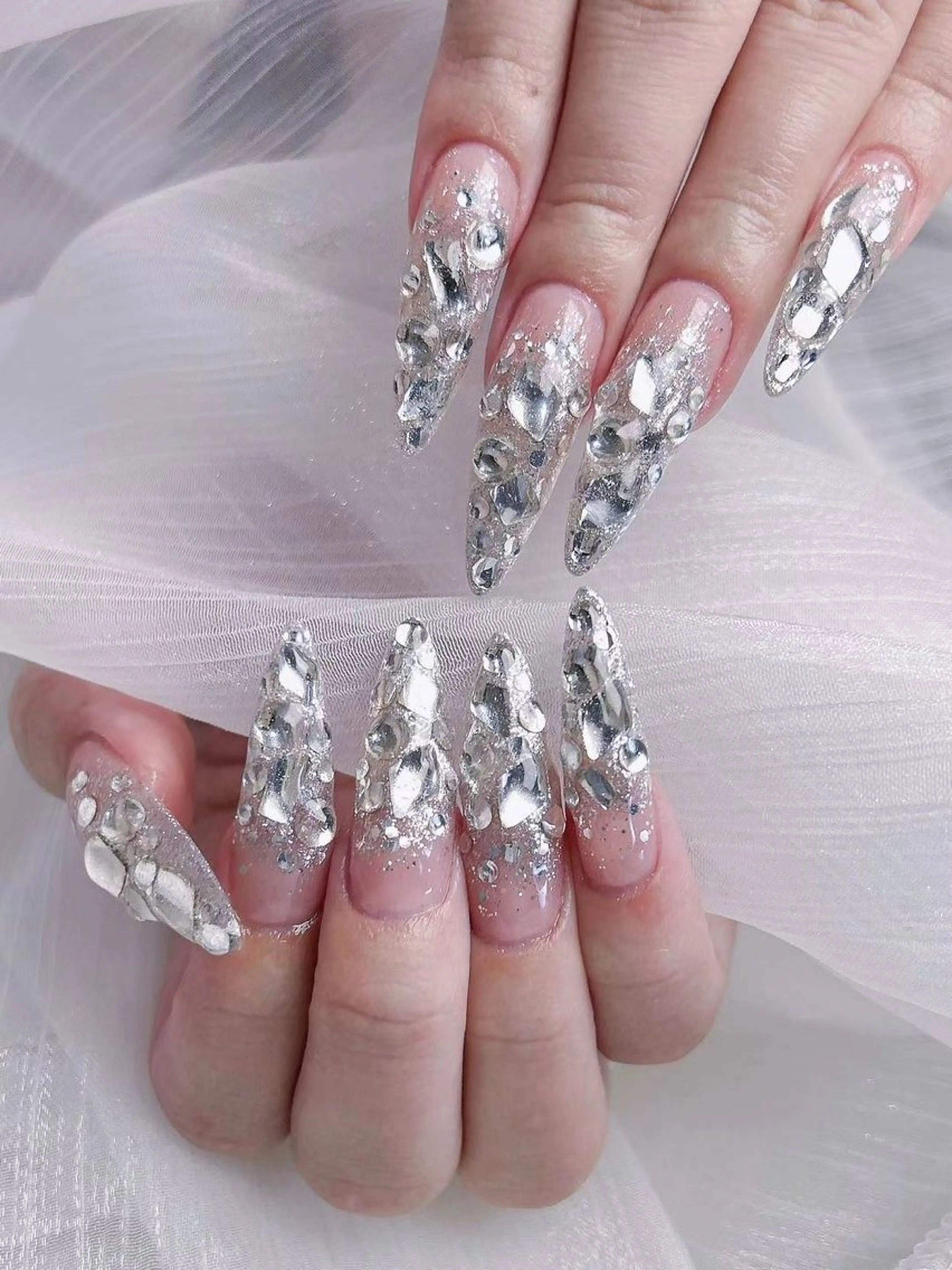 ネイル アートネイル フラワーネイル フットネイル ジェルネイル キラキラネイル Babarla Nailのネイルデザイン