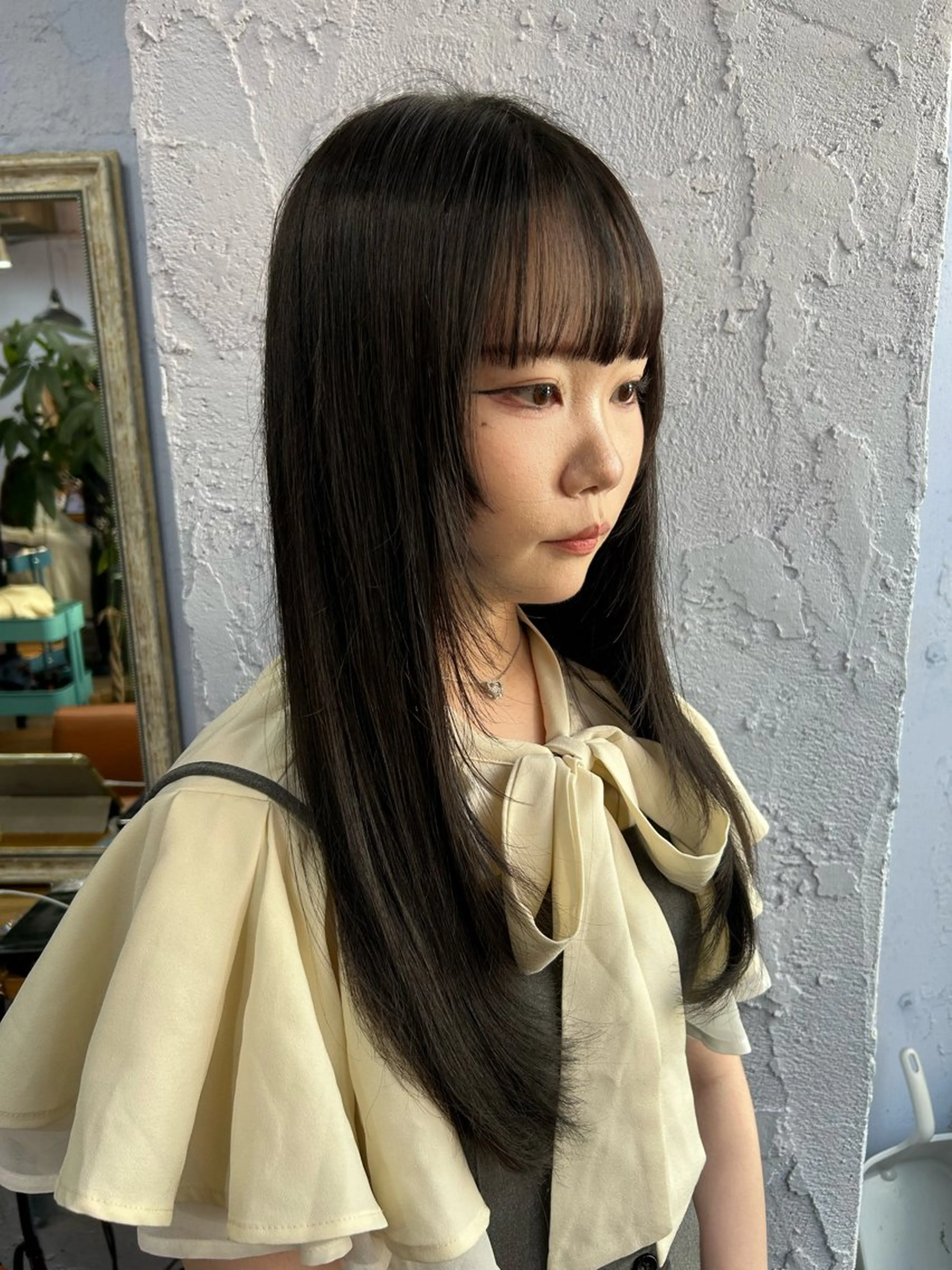 ロング 古澤 咲来のヘアスタイル